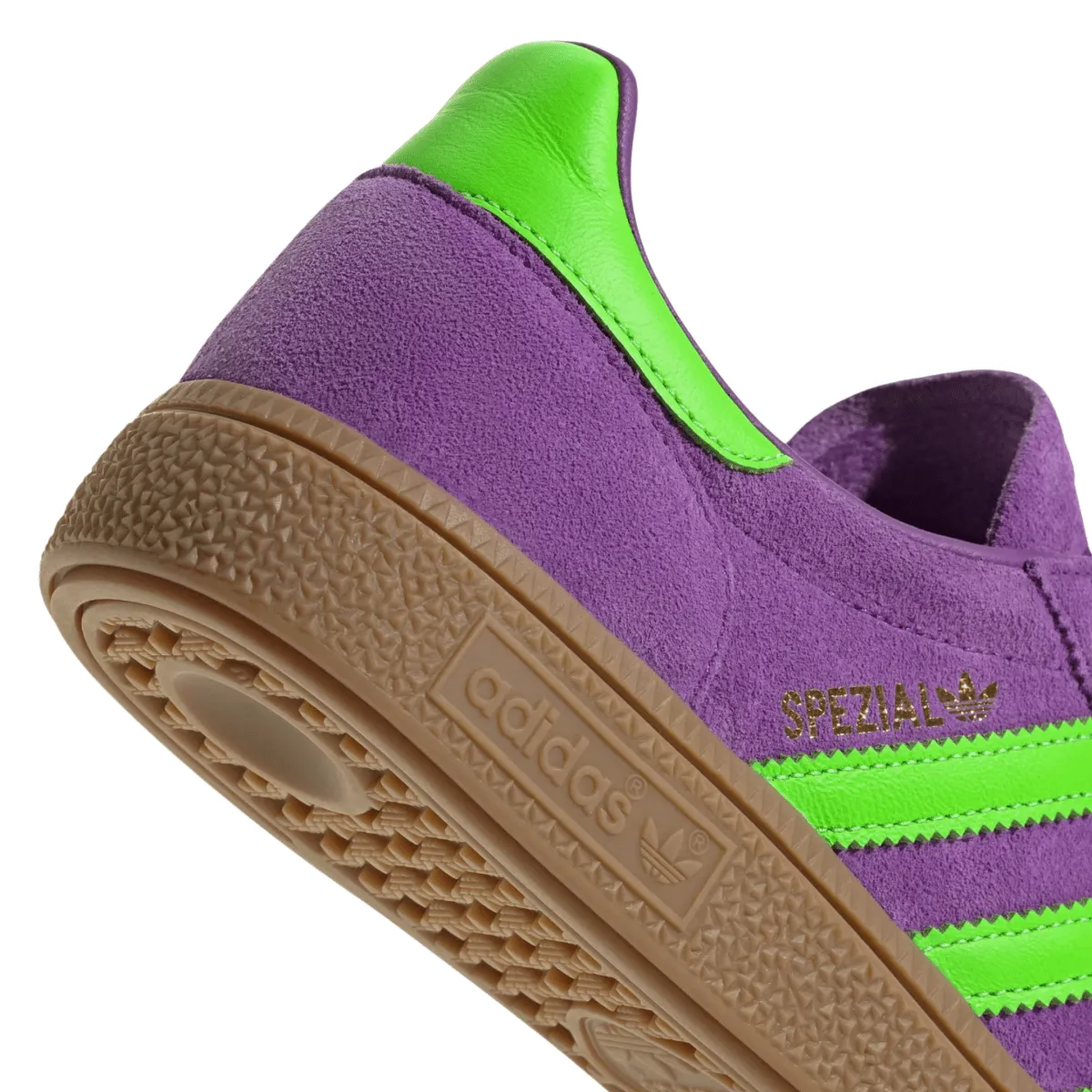 Adidas Damen Handball Spezial Active Lila/Solar Grün/Gum Adidas Schuhe