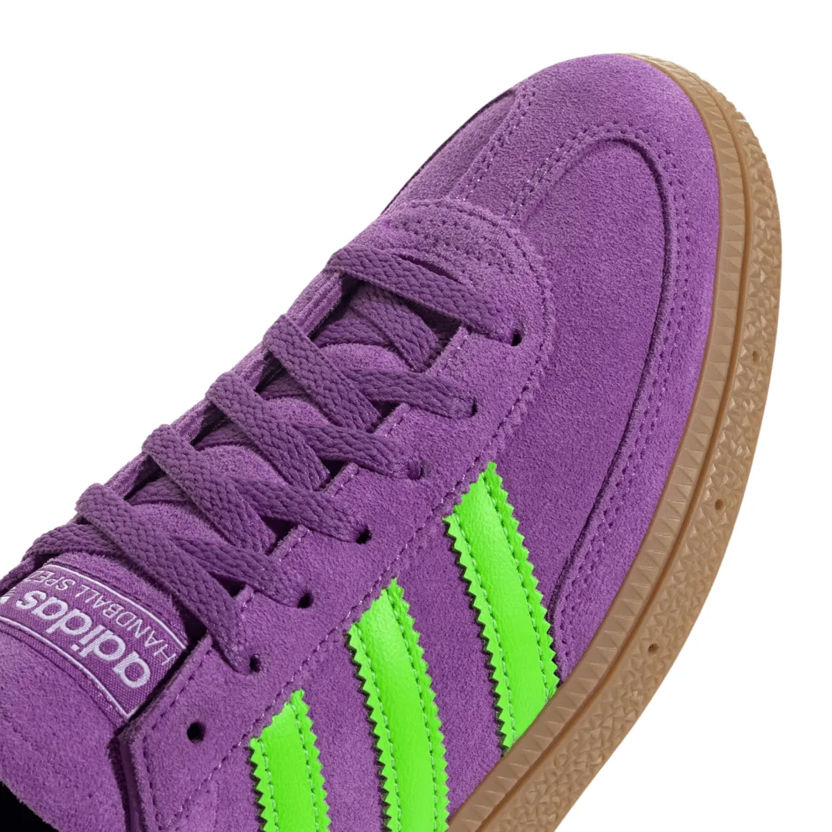 Adidas Damen Handball Spezial Active Lila/Solar Grün/Gum Adidas Schuhe
