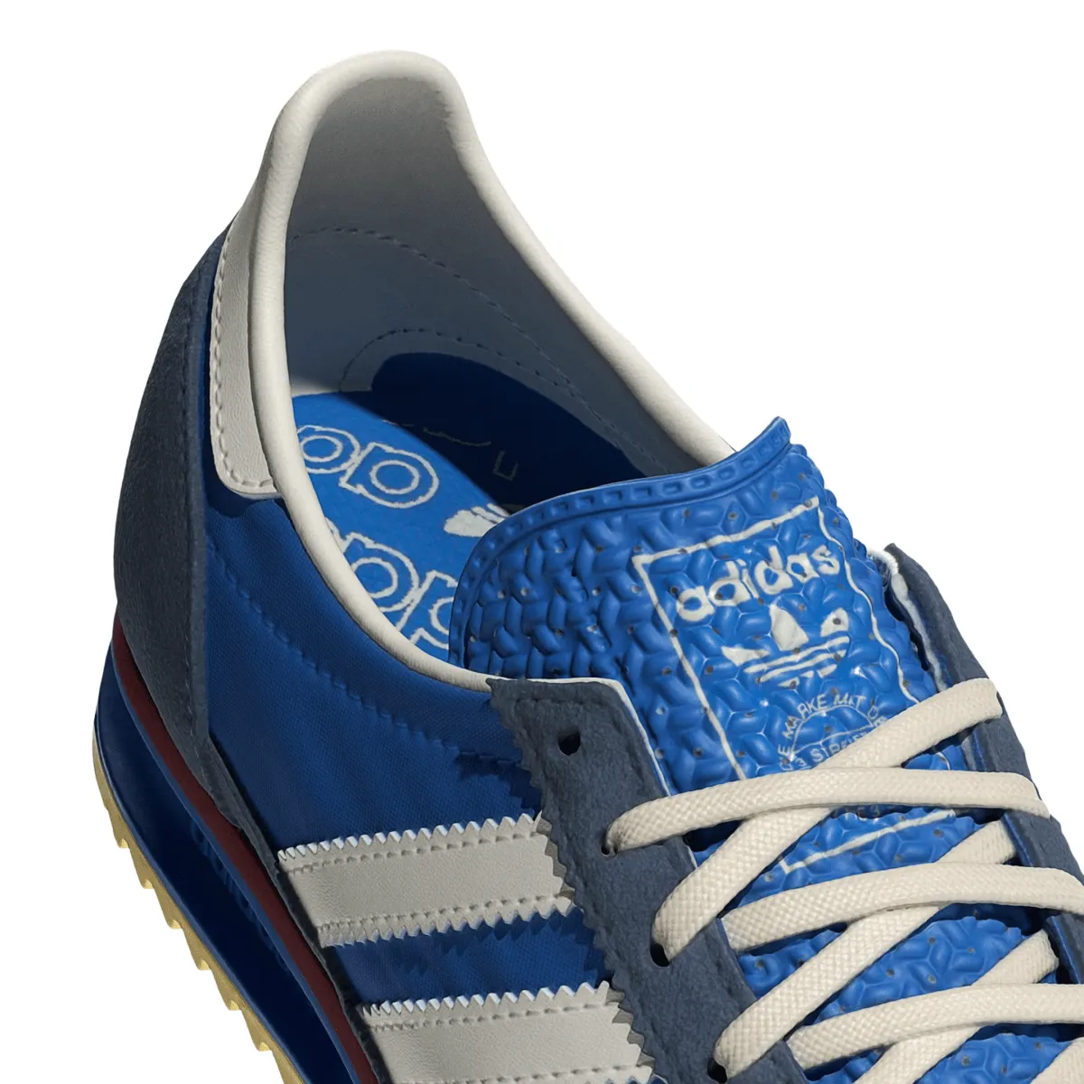 Adidas Damen SL 72 OG Blauer Vogel/Off White/Vorgeliebte Tinte Adidas Schuhe