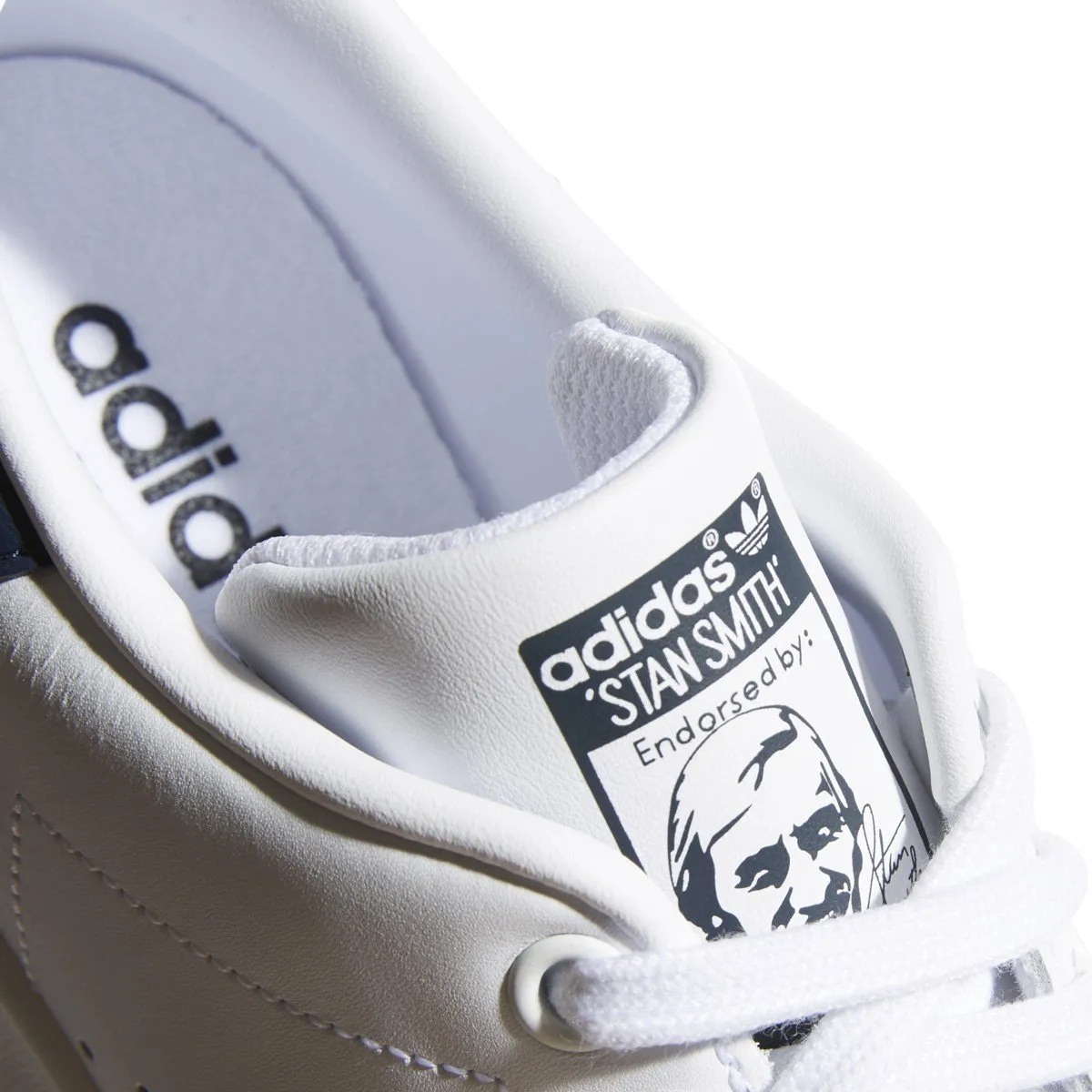 Adidas Damen Stan Smith Weiß/Marine Adidas Schuhe