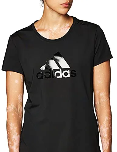 Adidas Damen T-Shirt Glam Logo Bos Nike Kleidung
