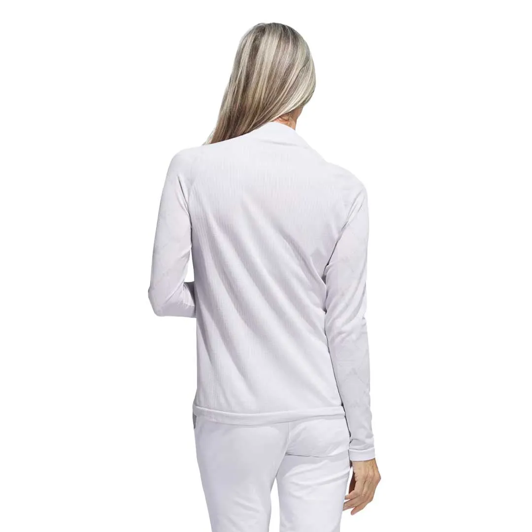 adidas - Damen Ultimate365 Tour Monogram Mock Neck Langarm T-Shirt (IK7181)