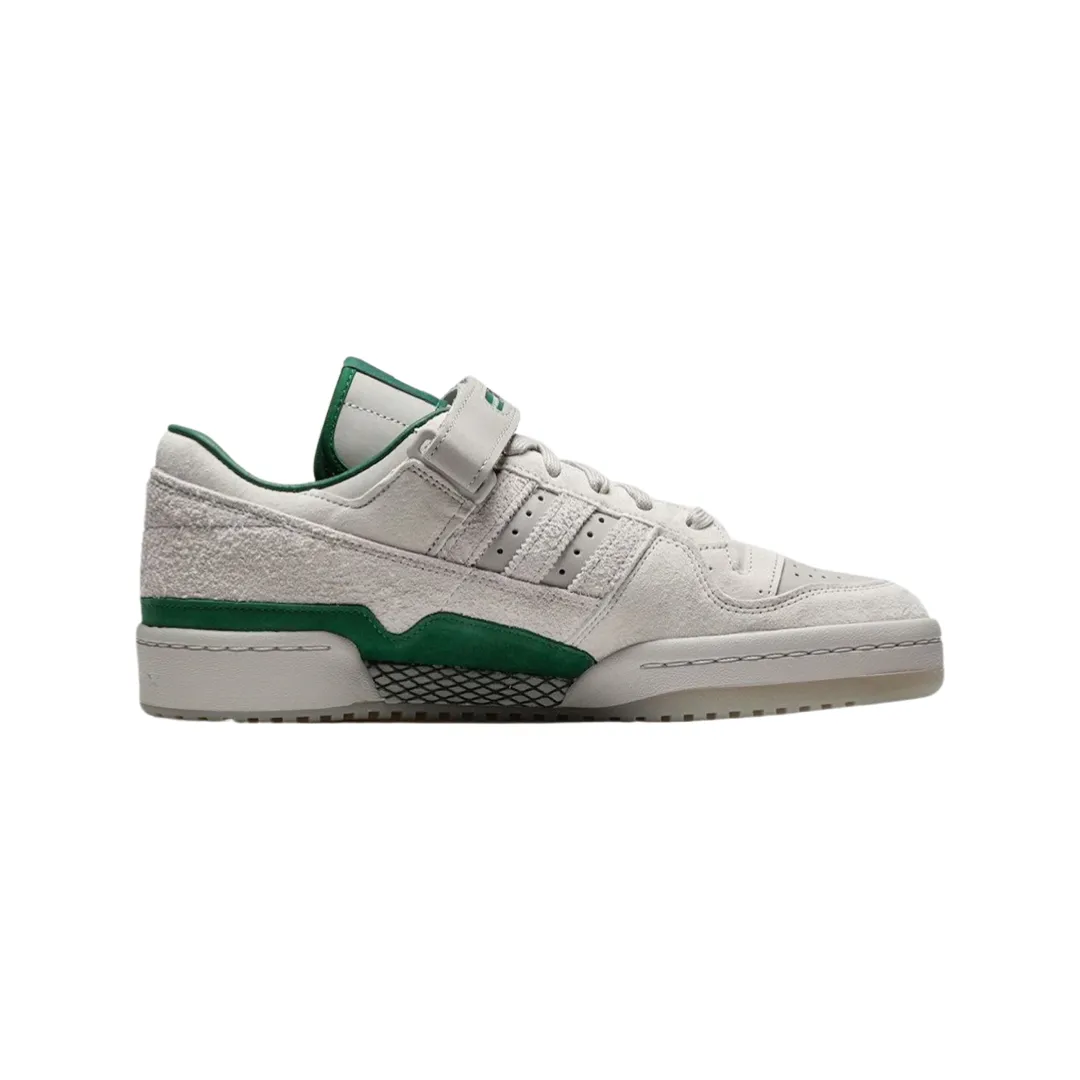 Adidas x BSTN Forum 84 Low Panathinaikos Grau Zwei Dunkelgrün Wolkenweiß Adidas Sneakers