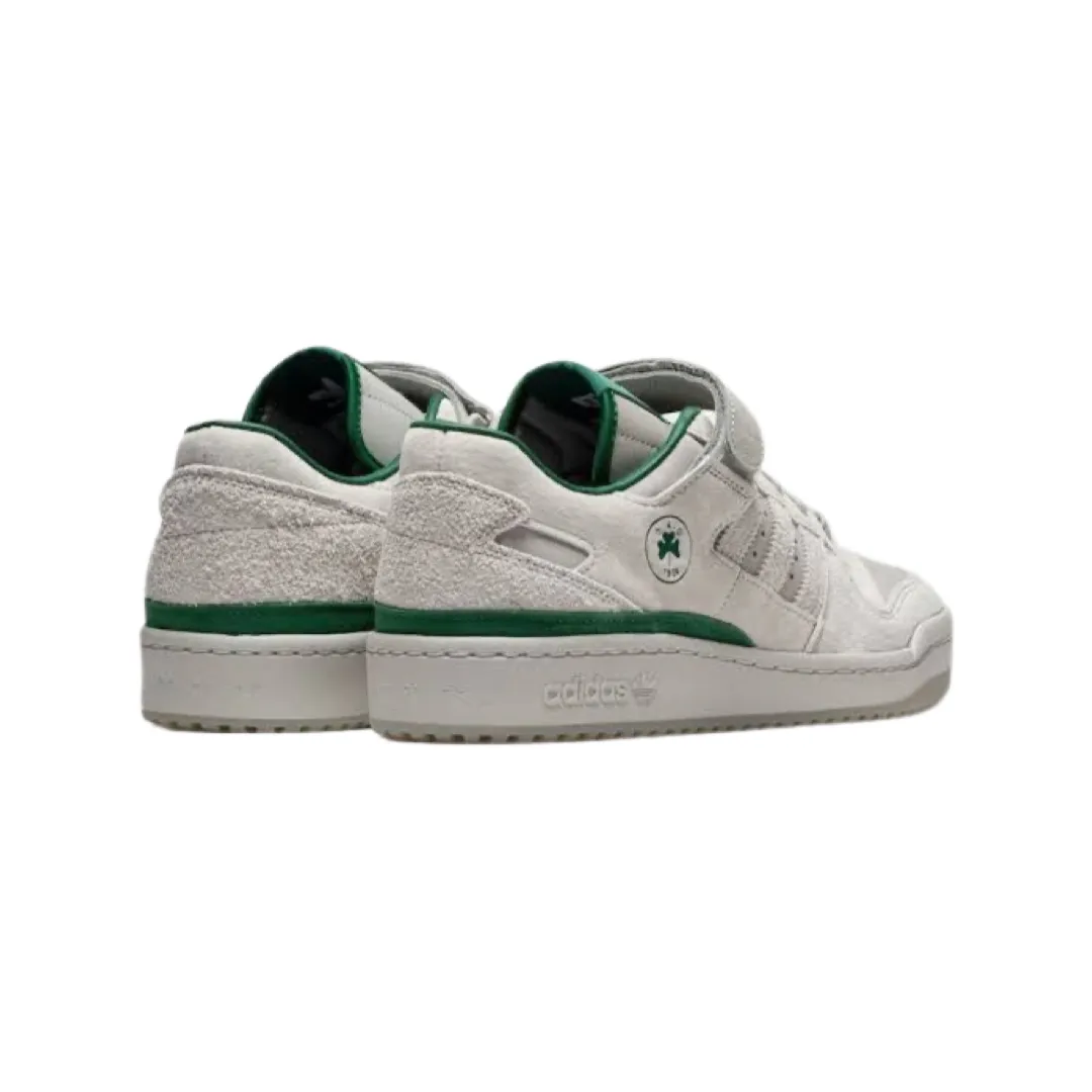 Adidas x BSTN Forum 84 Low Panathinaikos Grau Zwei Dunkelgrün Wolkenweiß Adidas Sneakers