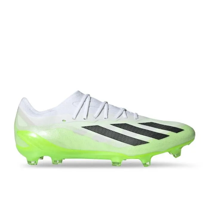 adidas X Crazyfast.1 FG Fußballschuh für festen Untergrund - FTWeiß/ CSchwarz/ Luclem