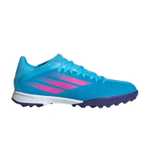 adidas X Speedflow TF Junior Fußballschuhe für Kunstrasen - Himmelblau