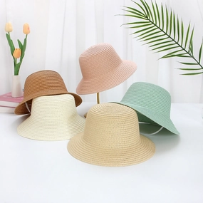 Adjustable Children's Fisherman Hat spring-straw-hat