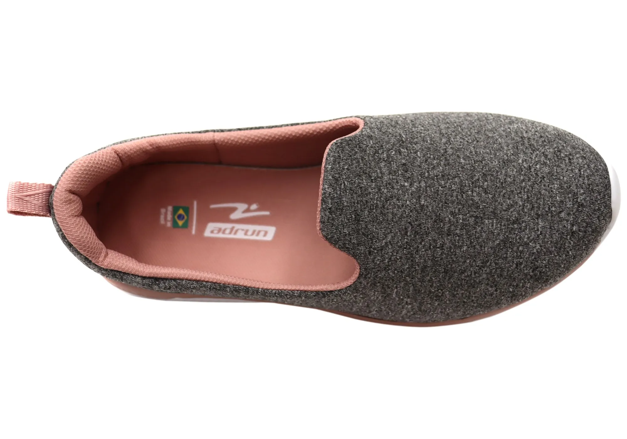 Adrun Deston Damen Bequeme Schlupfschuhe Hergestellt in Brasilien Adrun Schuhe