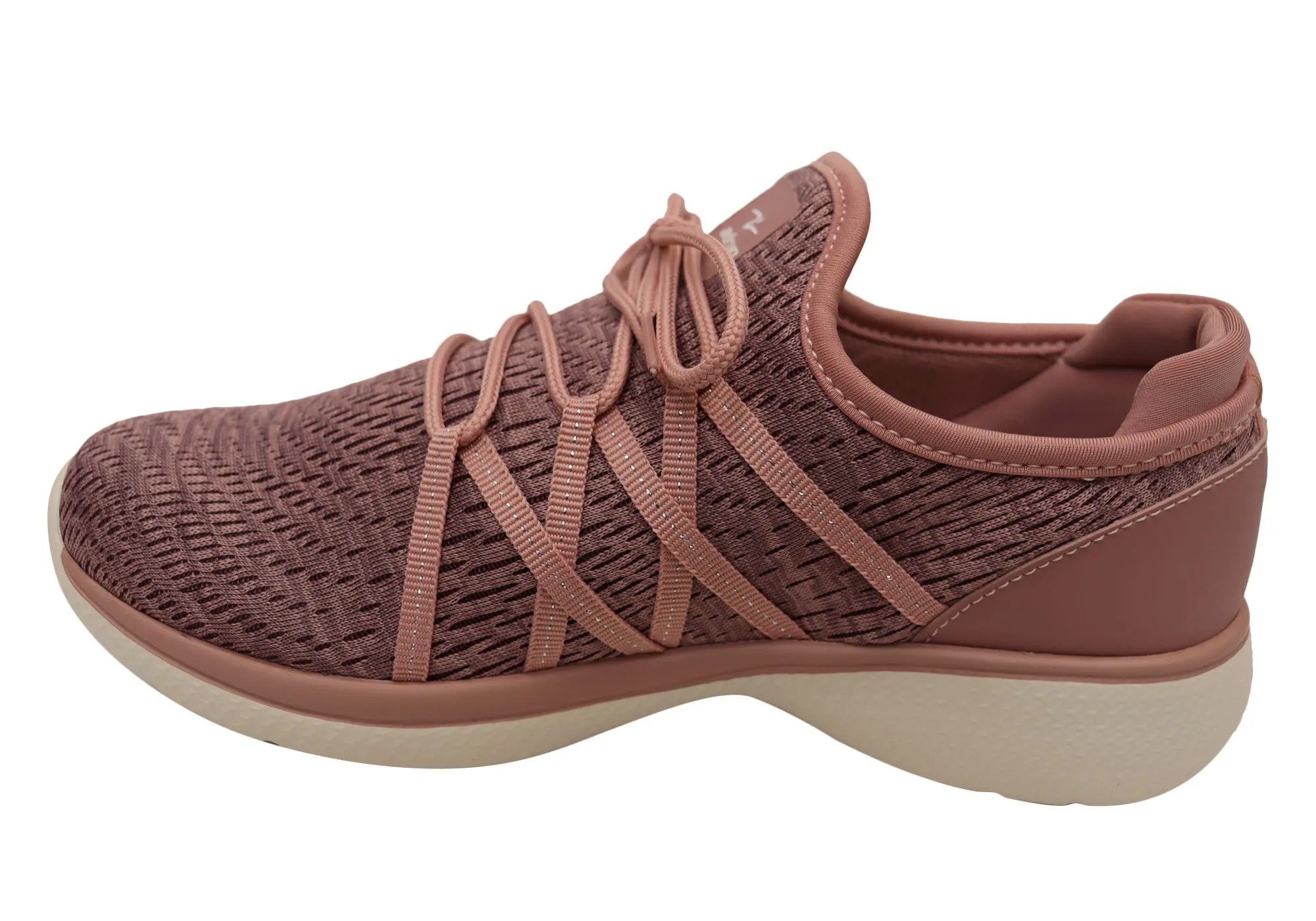 Adrun Lux Damen Bequeme Schlupf-Aktivschuhe Hergestellt in Brasilien Adrun Schuhe