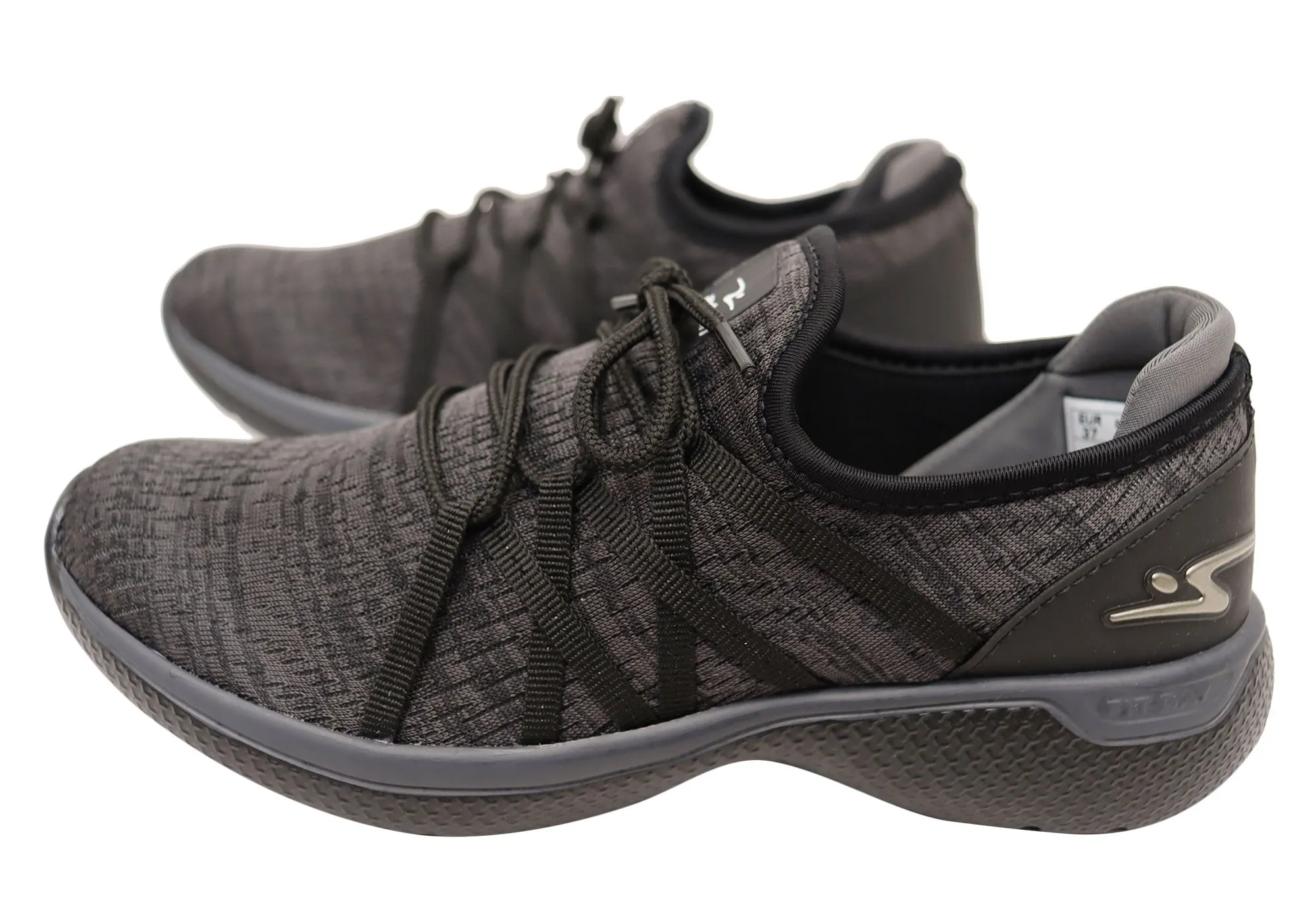 Adrun Lux Damen Bequeme Schlupf-Aktivschuhe Hergestellt in Brasilien Adrun Schuhe