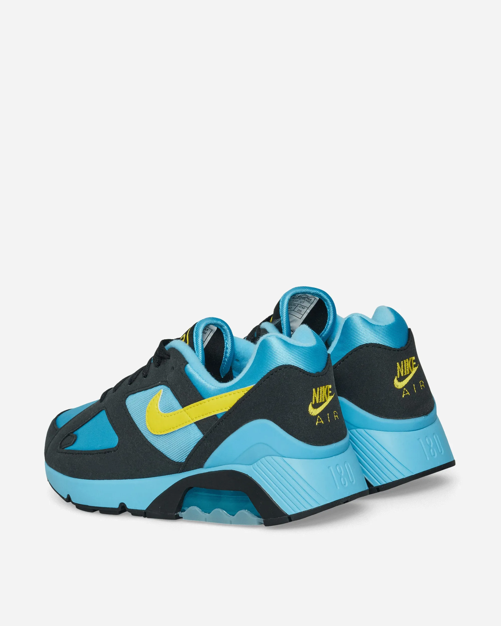 Air 180 Sneakers Schwarz / Baltisches Blau