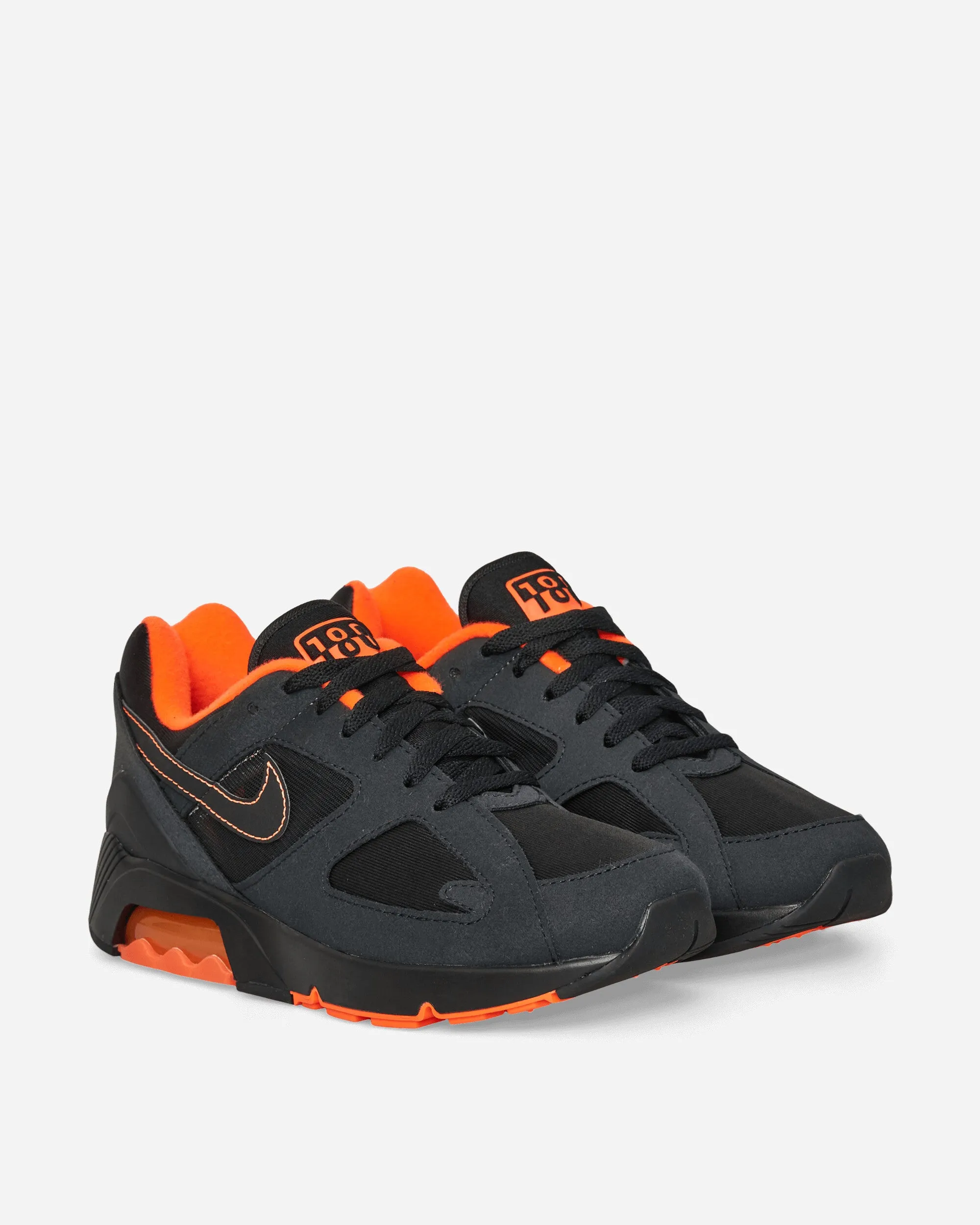 Air 180 Sneakers Schwarz / Hyper Karmesinrot