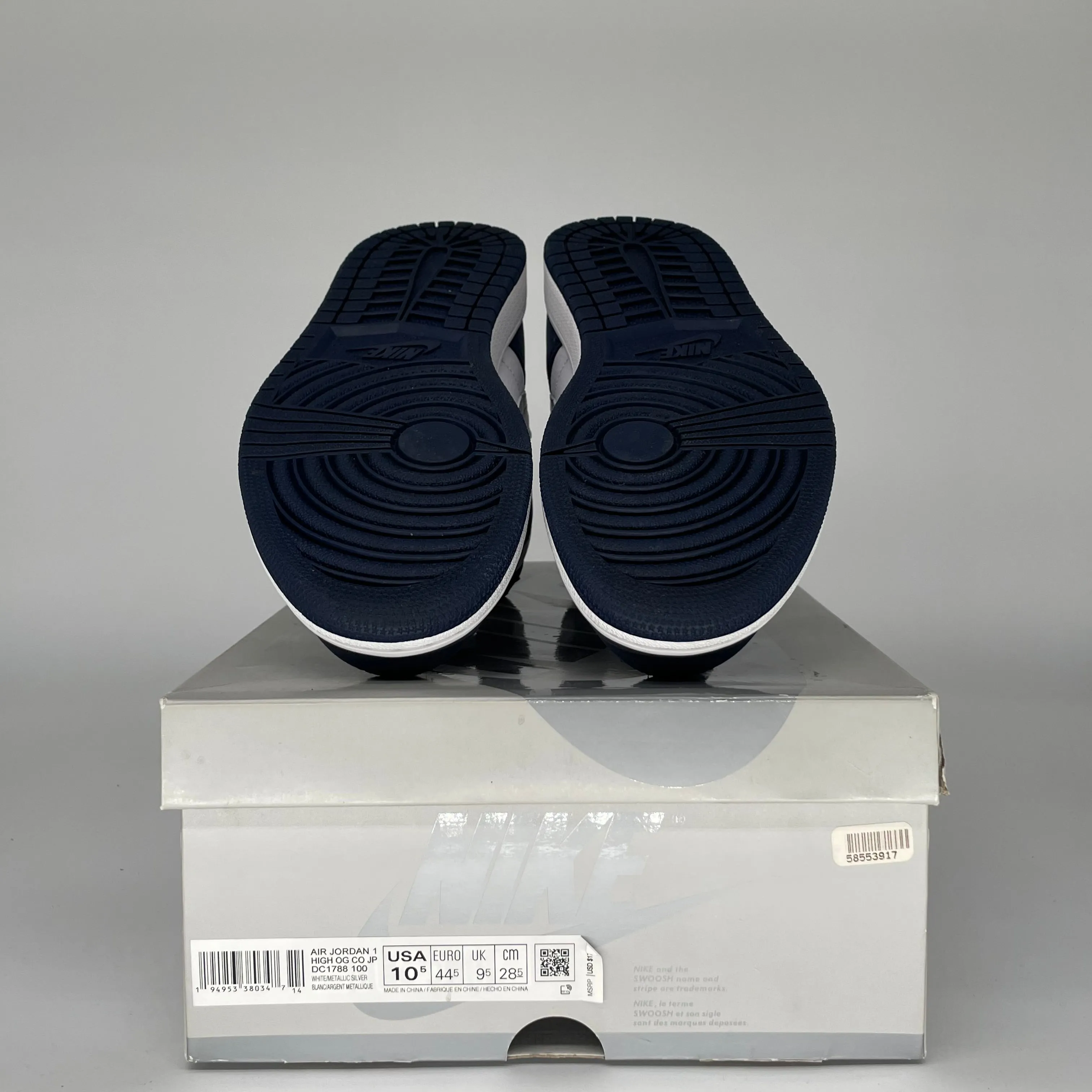 AIR JORDAN 1 CO JAPAN MITTERNACHTSBLAU GRÖSSE 10.5 DC1788-100