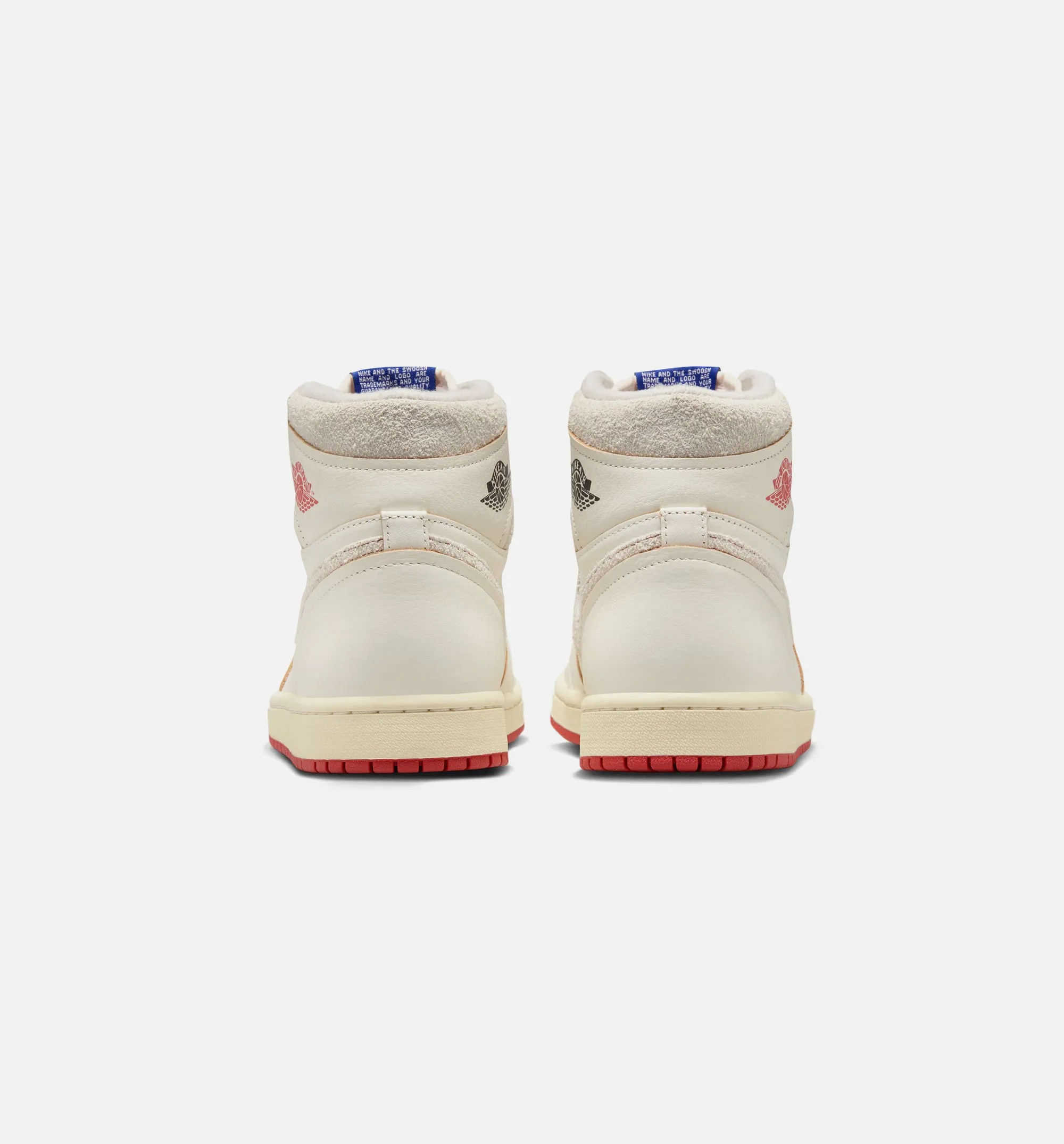 Air Jordan 1 High OG Rare Air Zinnober Damen Lifestyle-Schuh - Segel/Zinnober/Hellbeige