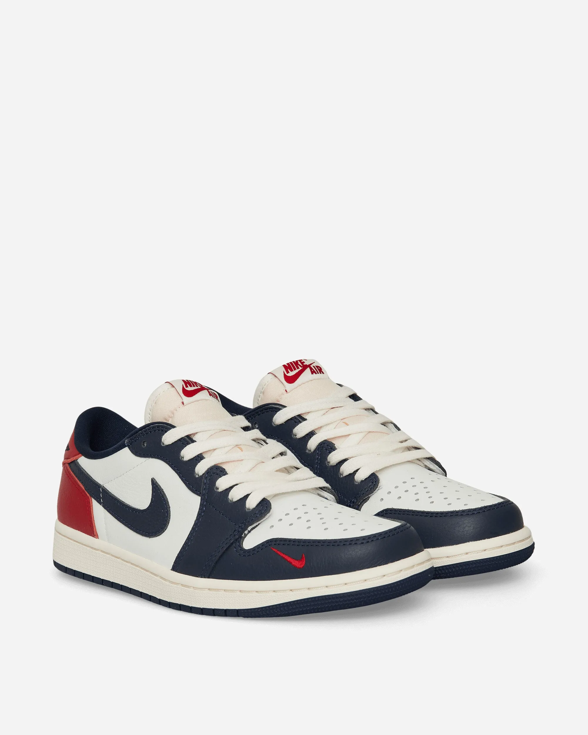 Air Jordan 1 Low OG Sneakers Gymrot / Mitternachtsblau