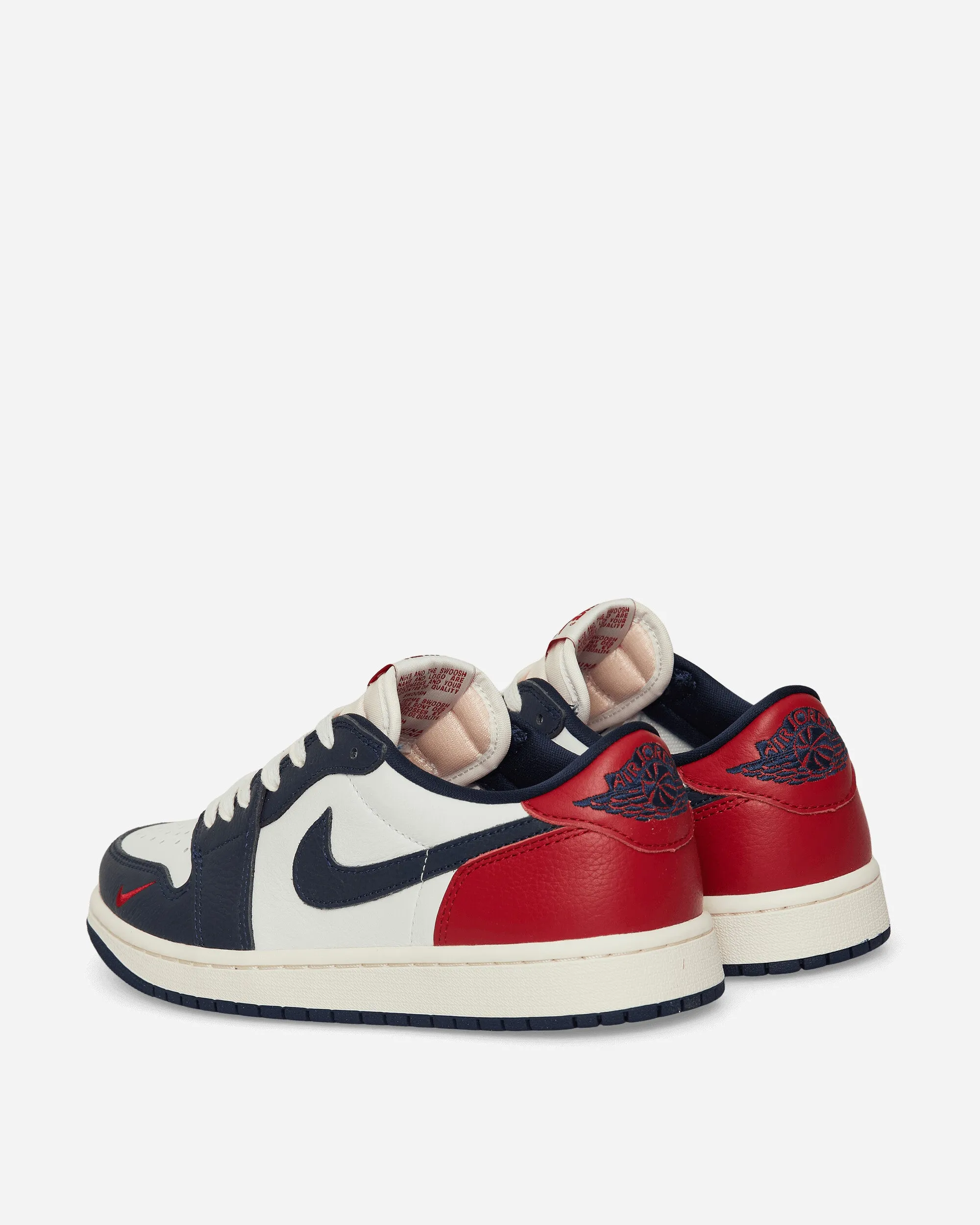 Air Jordan 1 Low OG Sneakers Gymrot / Mitternachtsblau
