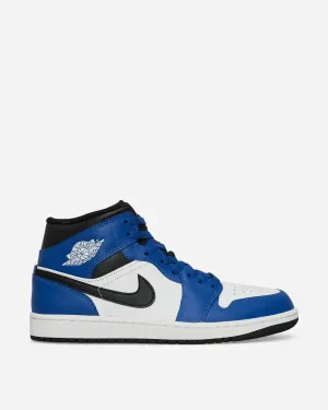 Air Jordan 1 Mid Sneakers Game Royal / Weiß / Schwarz