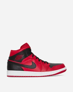 Air Jordan 1 Mid Sneakers Gym Rot / Schwarz