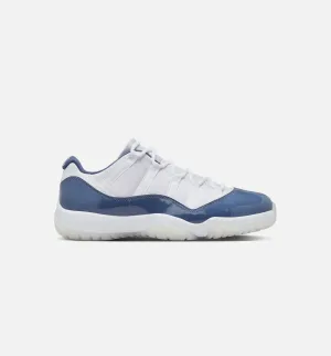 Air Jordan 11 Retro Low Diffused Blue Herren Lifestyle-Schuh - Weiß/Mitternachtsblau/Diffused Blue