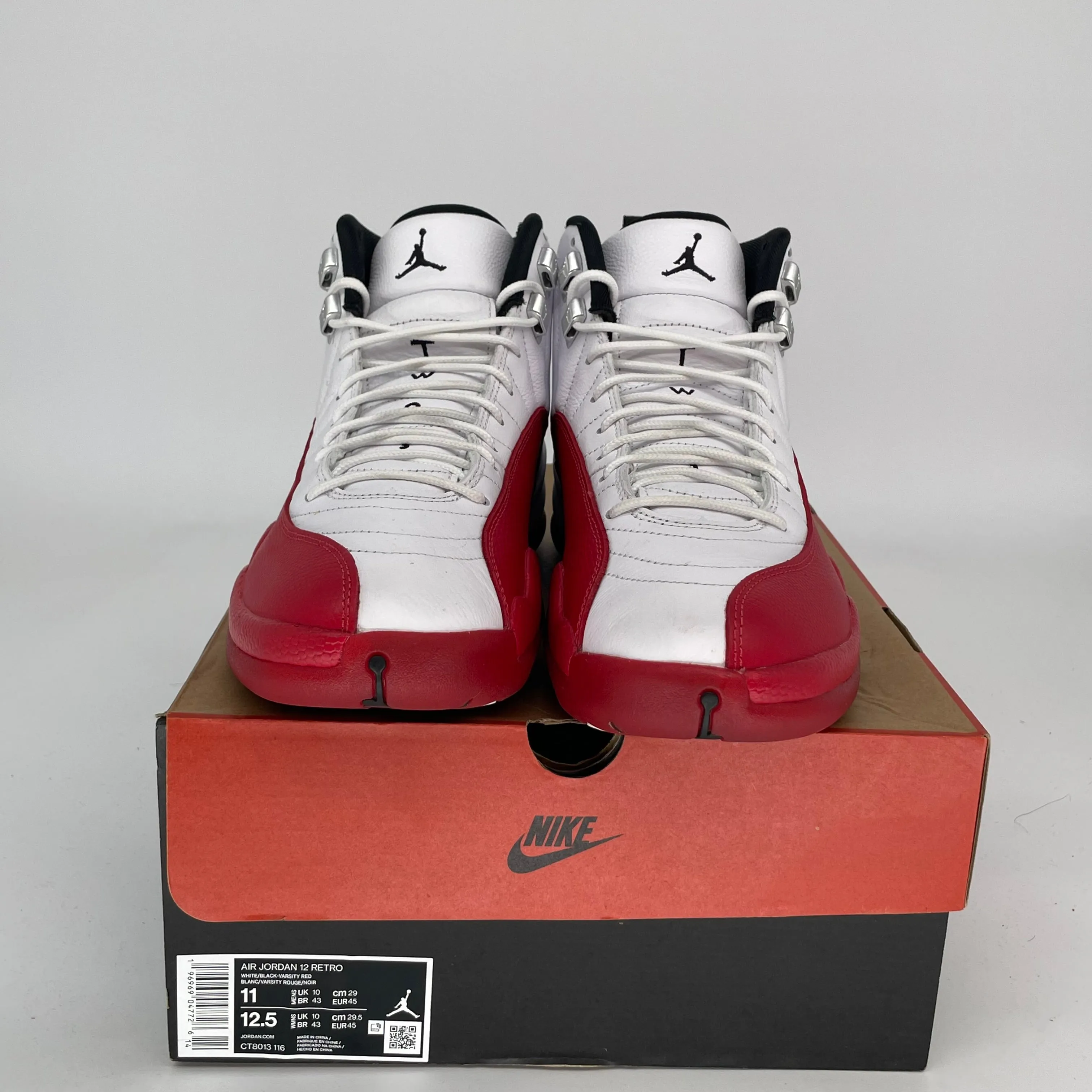 AIR JORDAN 12 KIRSCHE GRÖSSE 11 CT8013-116