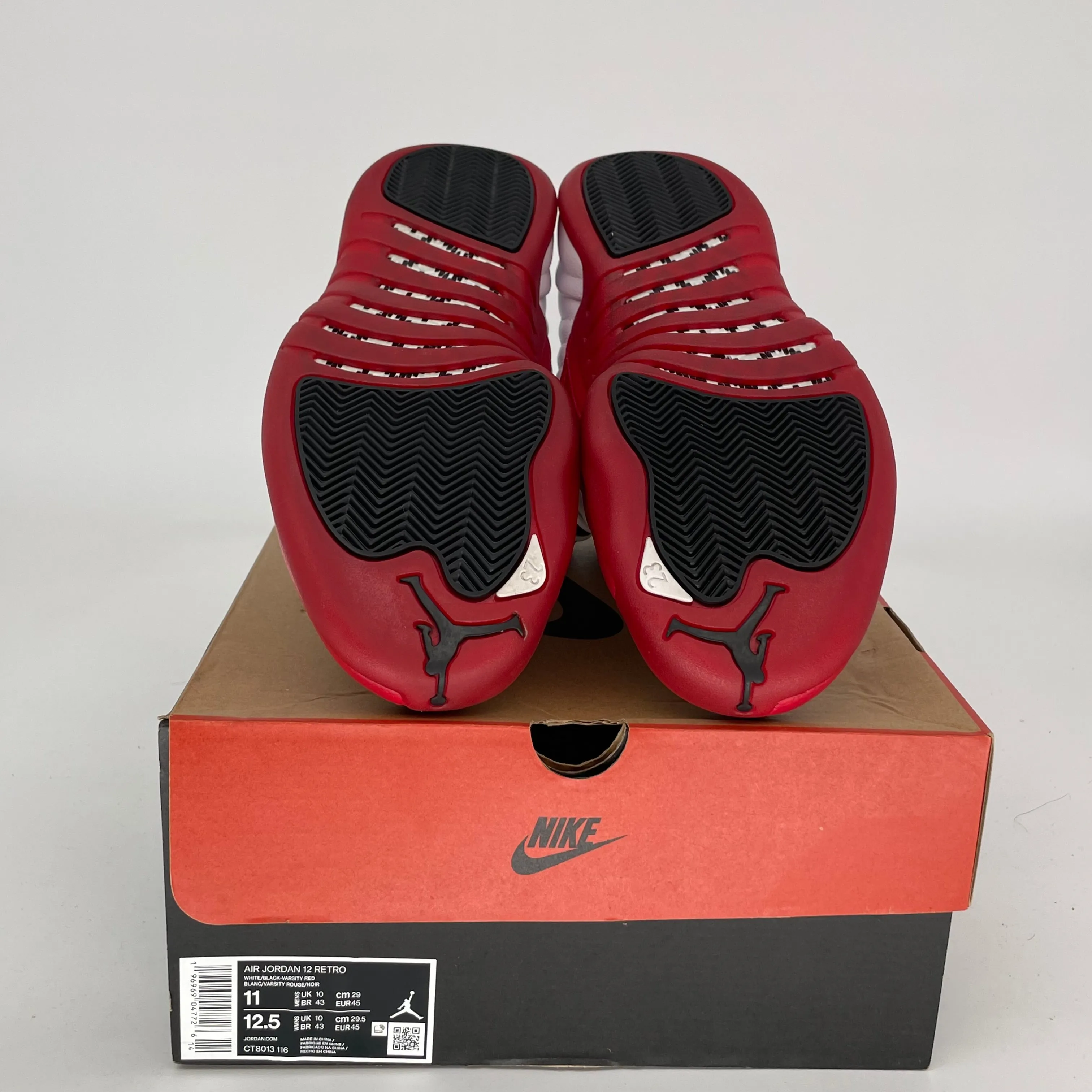 AIR JORDAN 12 KIRSCHE GRÖSSE 11 CT8013-116