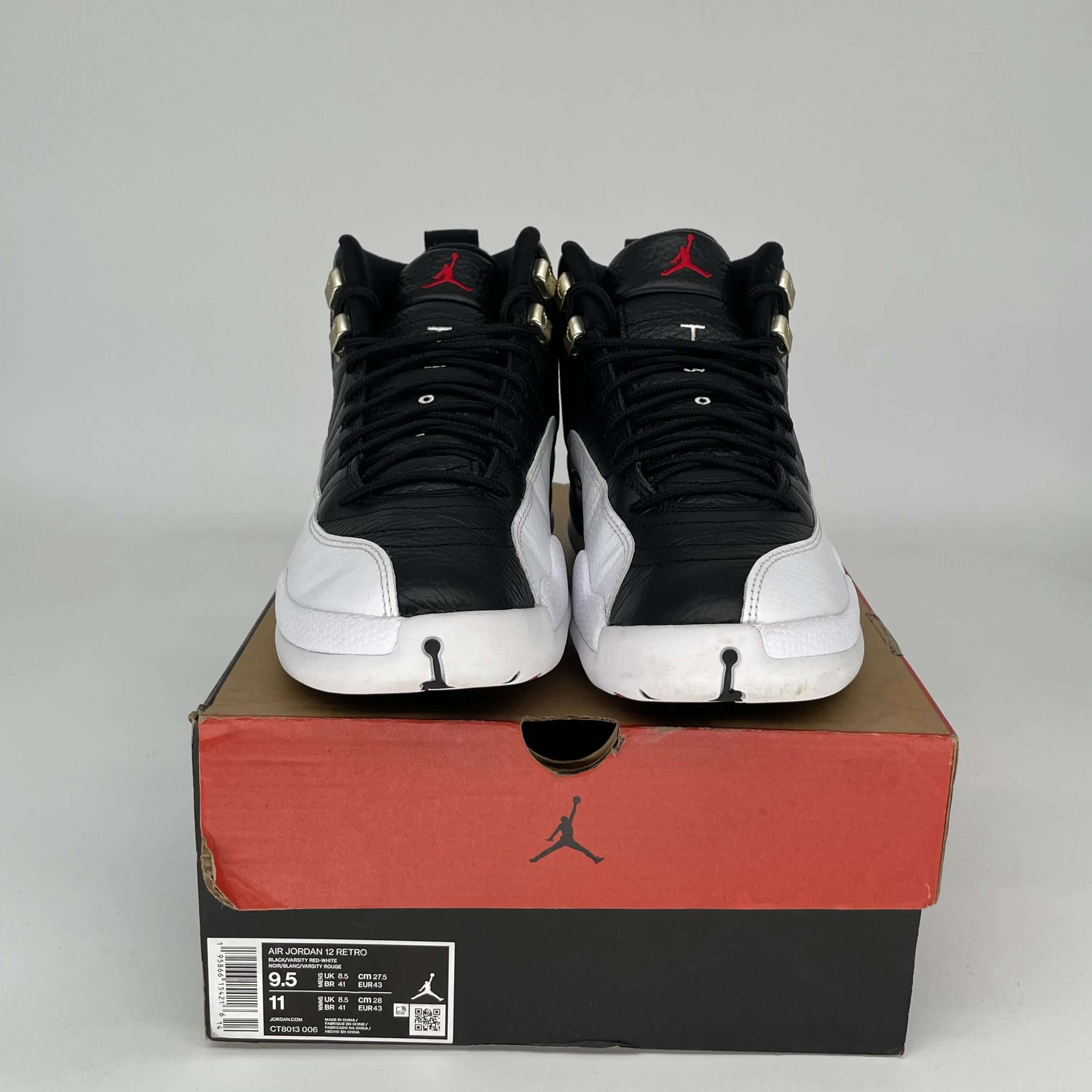 AIR JORDAN 12 PLAYOFFS GRÖßE 9.5 CT8013-006