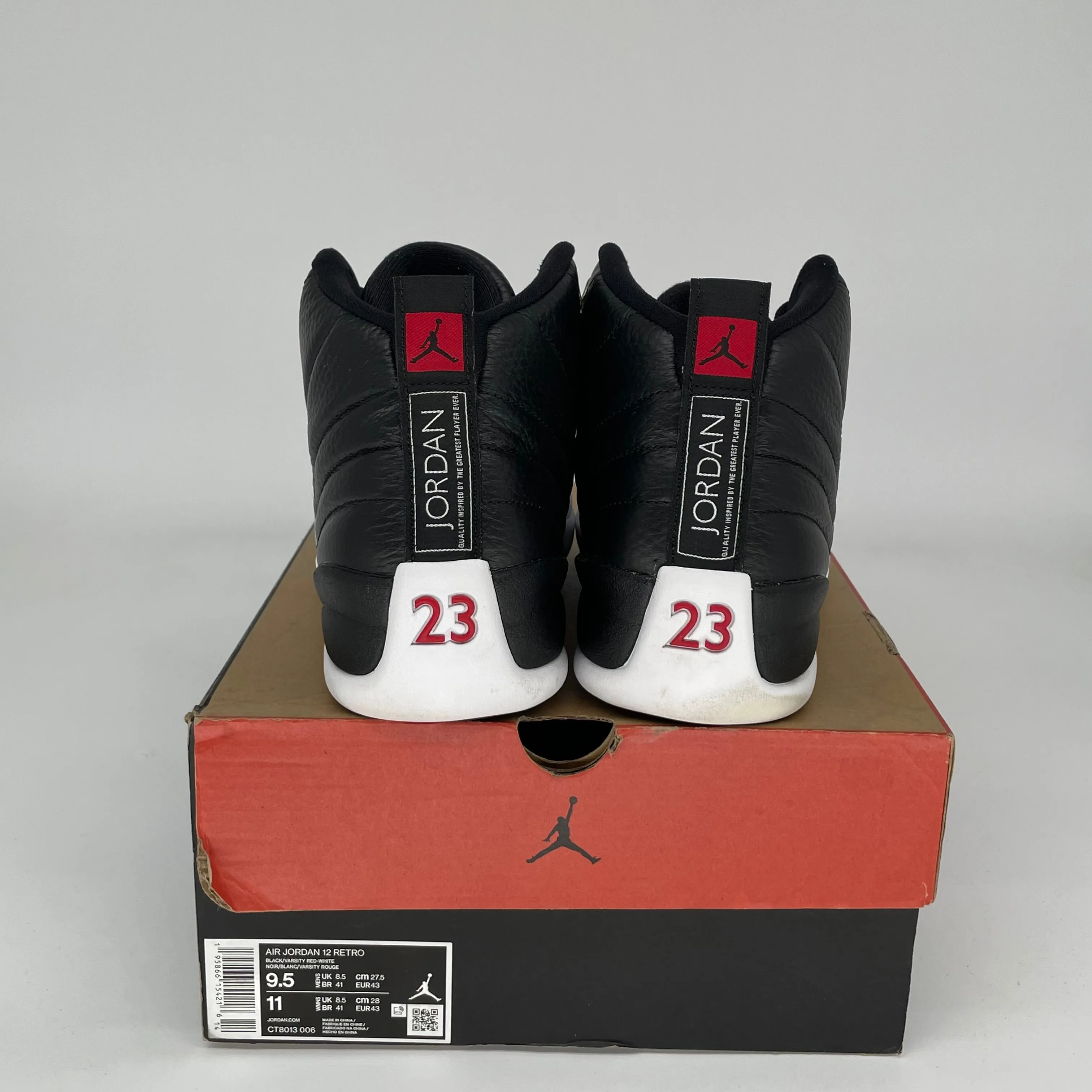 AIR JORDAN 12 PLAYOFFS GRÖßE 9.5 CT8013-006