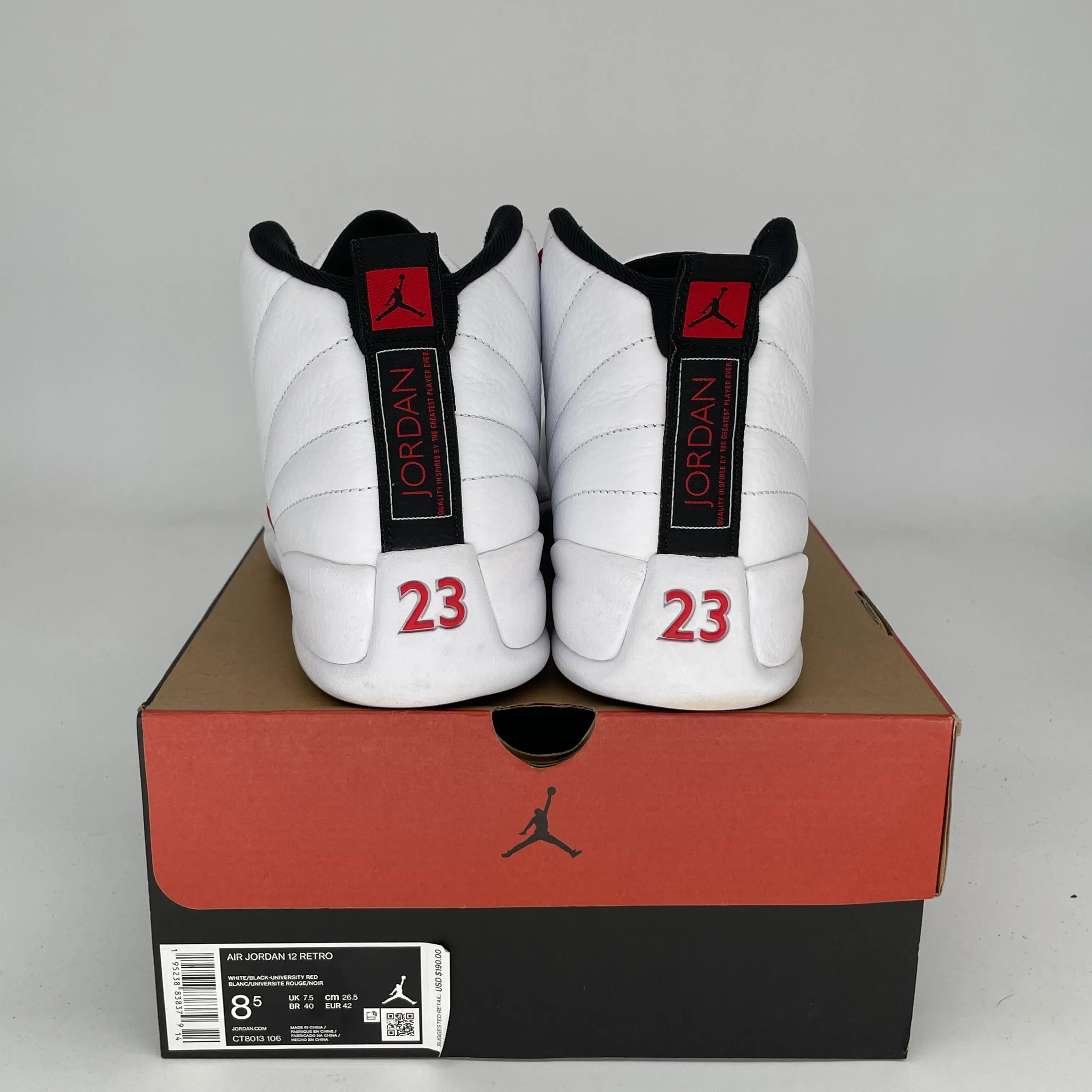 AIR JORDAN 12 TWIST GRÖßE 8.5 CT8013-106