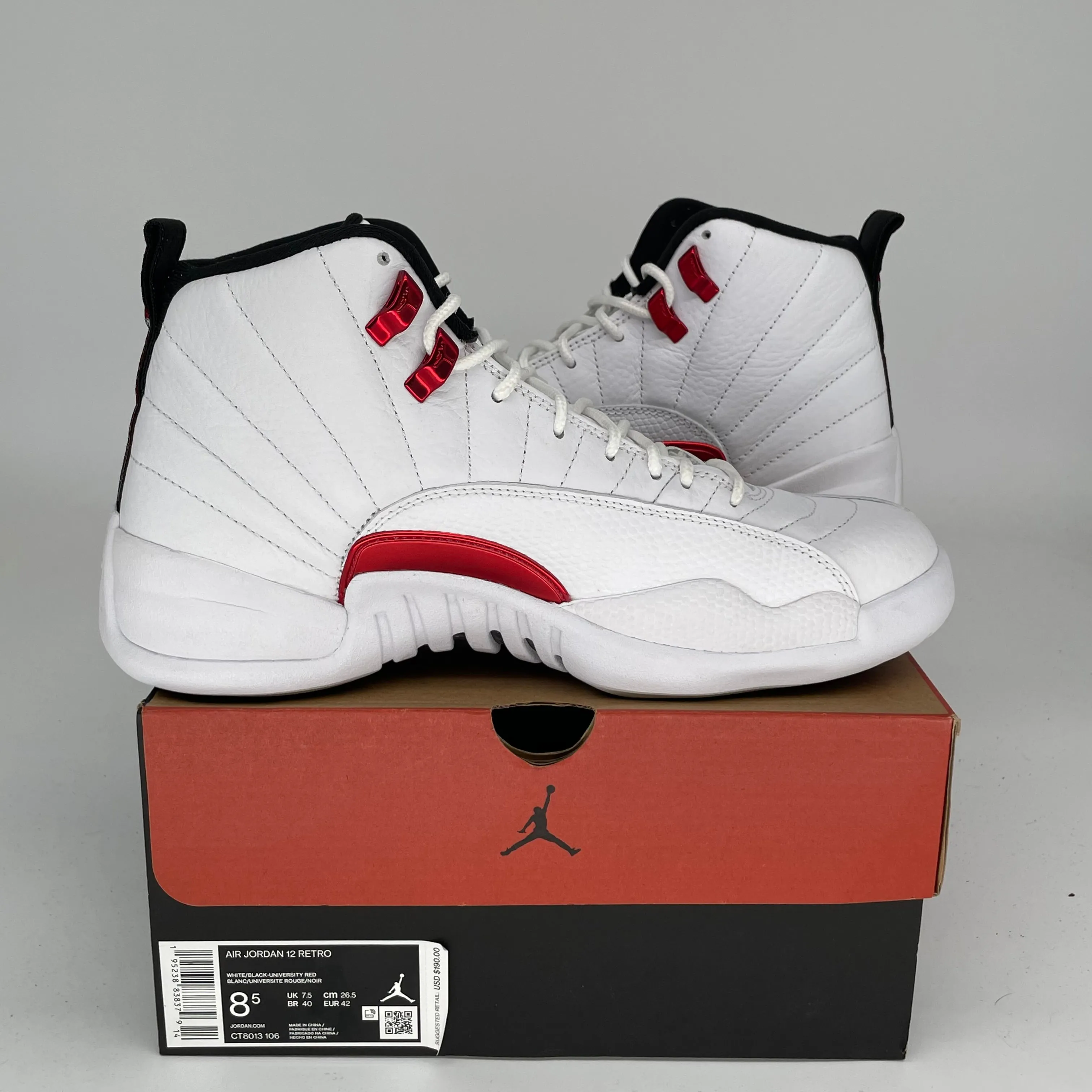 AIR JORDAN 12 TWIST GRÖßE 8.5 CT8013-106
