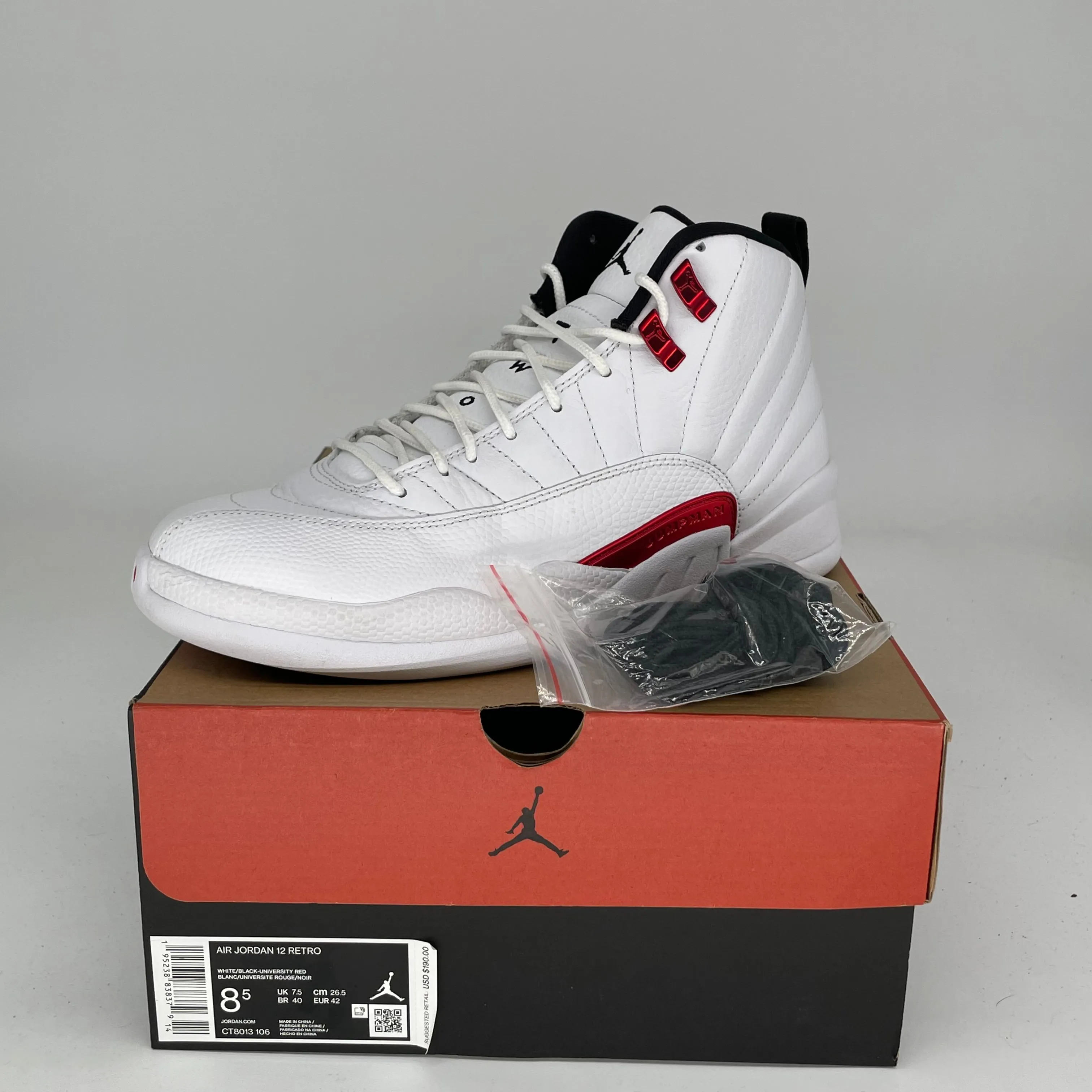 AIR JORDAN 12 TWIST GRÖßE 8.5 CT8013-106