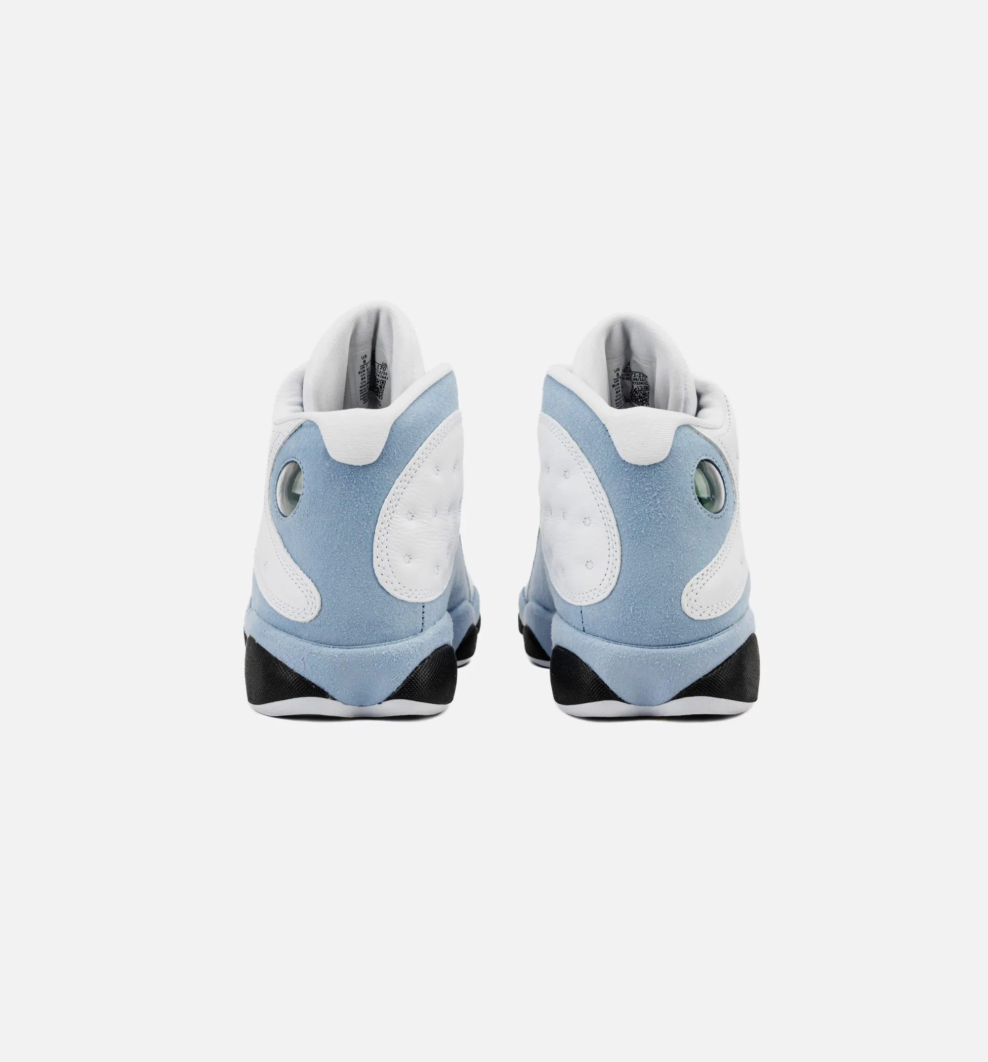 Air Jordan 13 Retro Blau Grau Herren Lifestyle-Schuh - Weiß/Blau Grau/Schwarz/Gelb Ocker