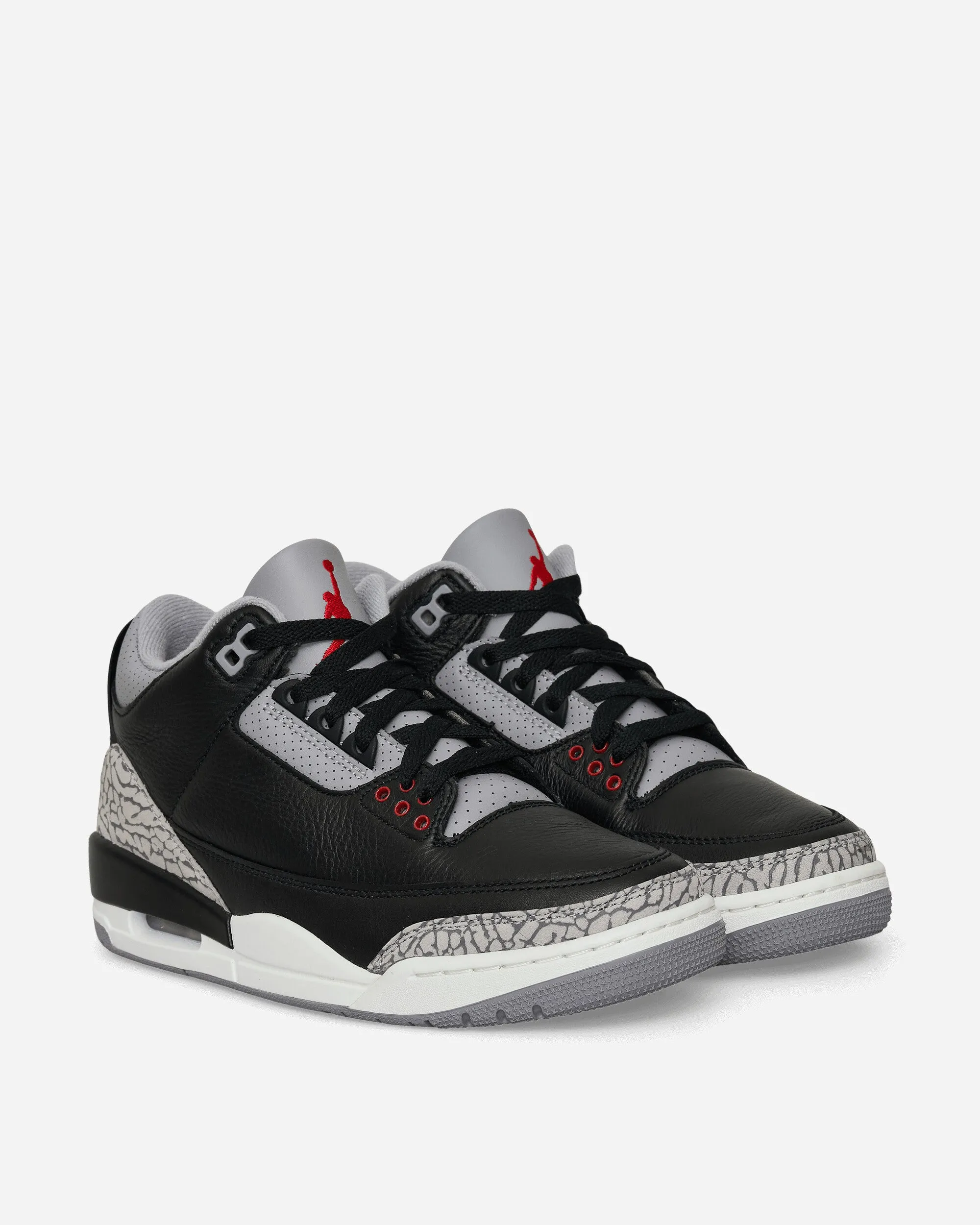 Air Jordan 3 Retro Sneakers Schwarz Zement