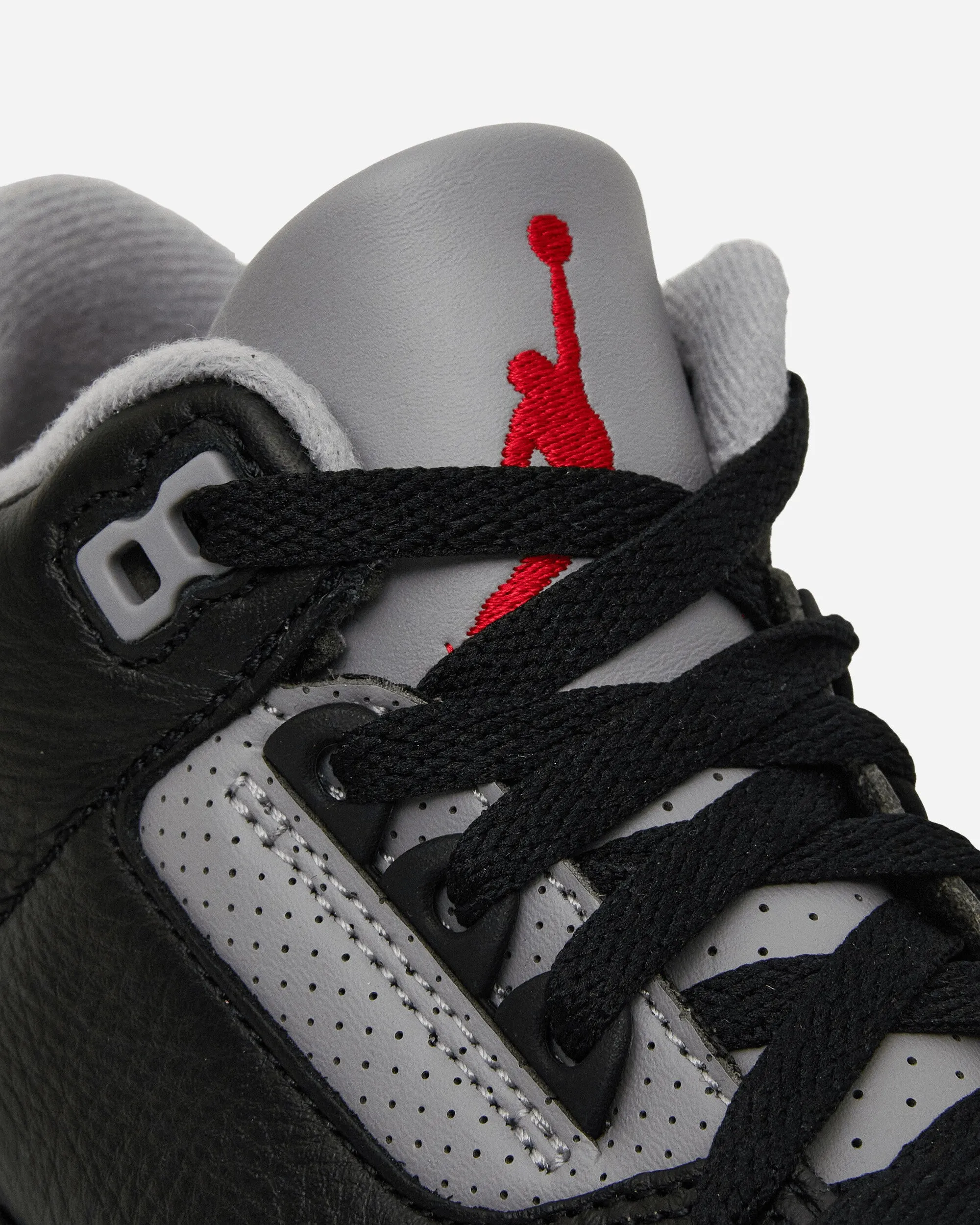 Air Jordan 3 Retro Sneakers Schwarz Zement