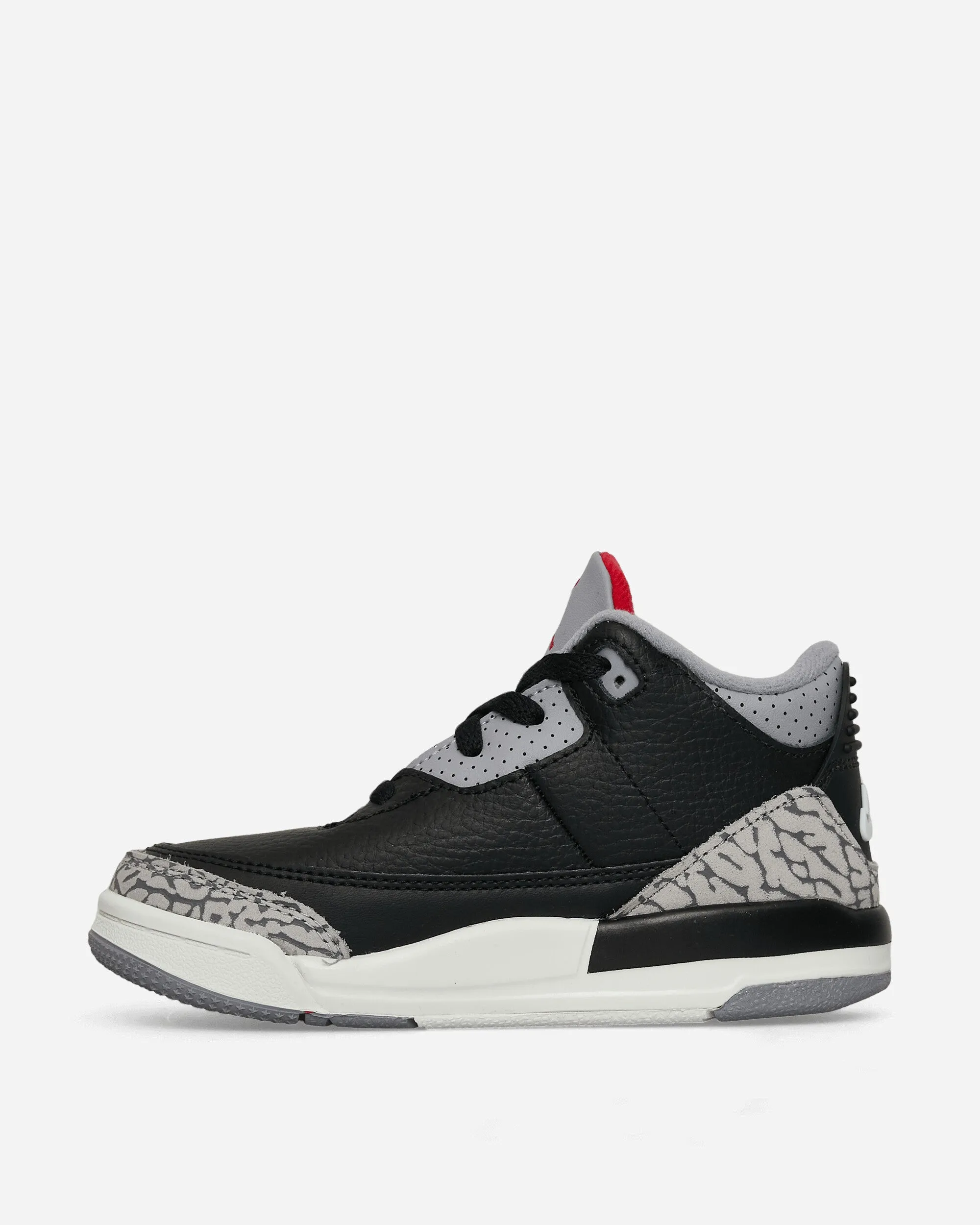 Air Jordan 3 Retro (TD) Sneakers Schwarz Zement