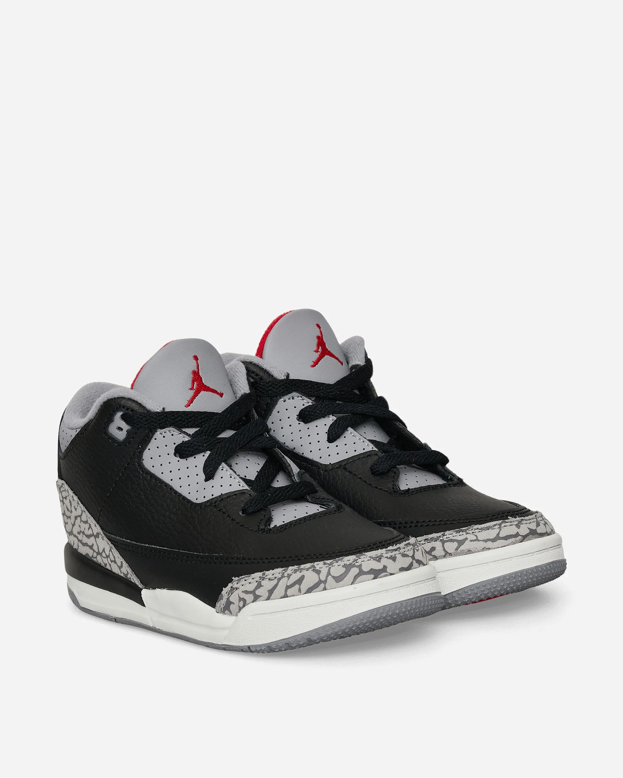 Air Jordan 3 Retro (TD) Sneakers Schwarz Zement