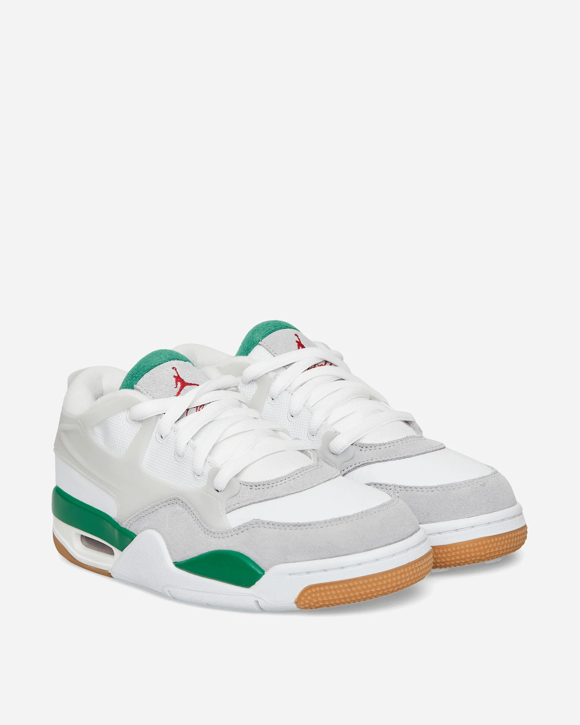 Air Jordan 4 RM Sneakers Weiß / Kieferngrün