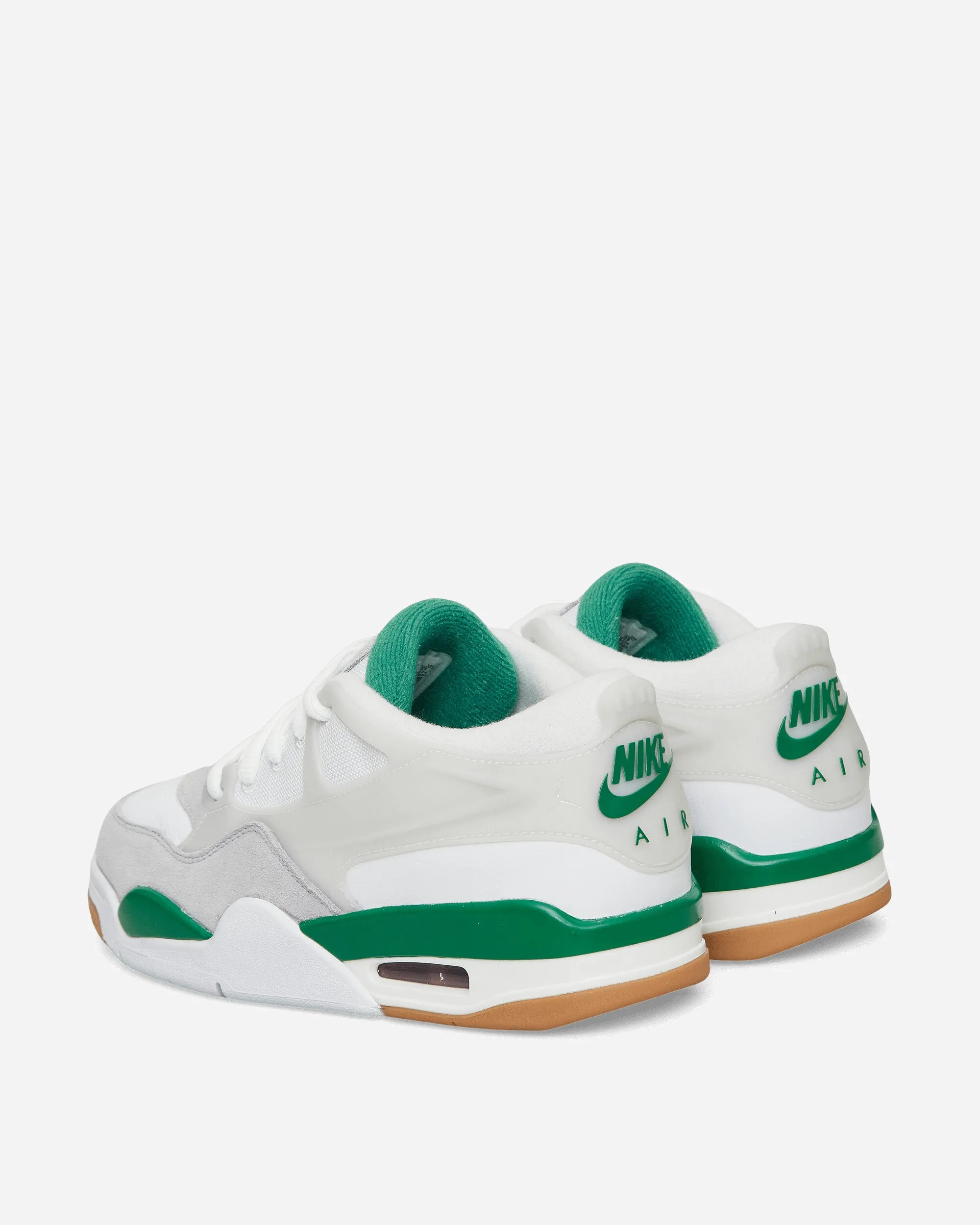 Air Jordan 4 RM Sneakers Weiß / Kieferngrün