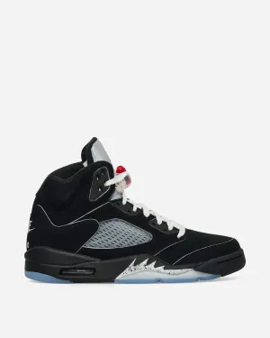 Air Jordan 5 Reimagined Sneakers Schwarz Metallic