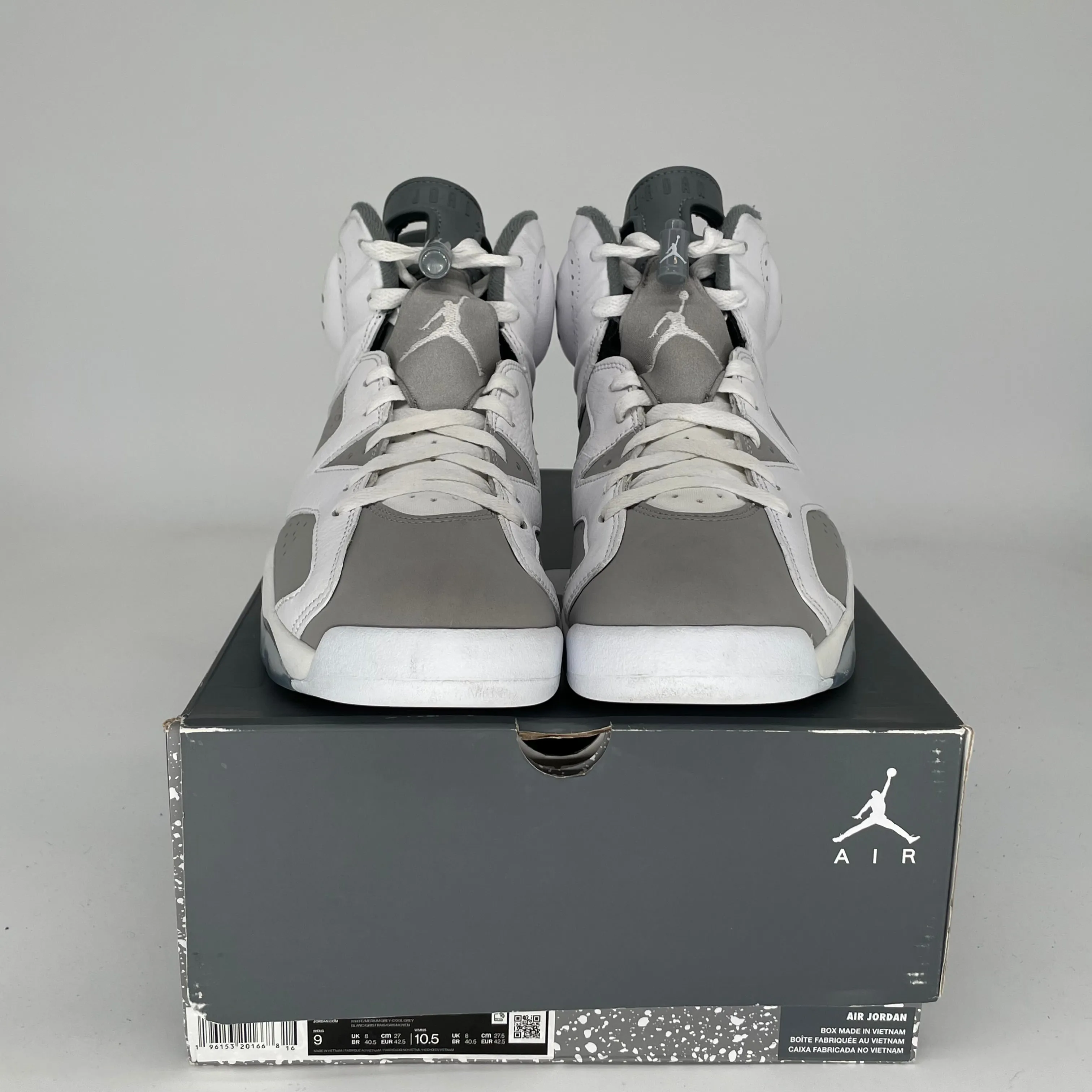 AIR JORDAN 6 COOL GREY GRÖSSE 9 CT8529-100