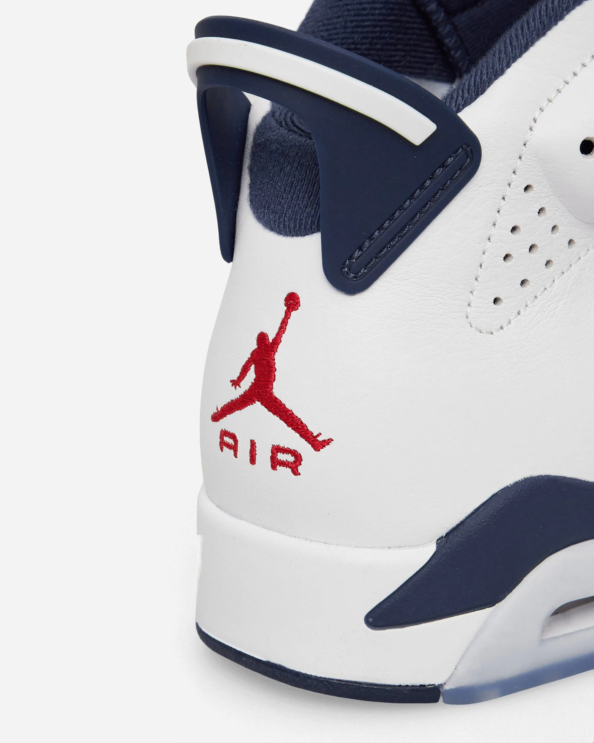 Air Jordan 6 Retro (GS) Sneakers Weiß / Mitternachtsblau