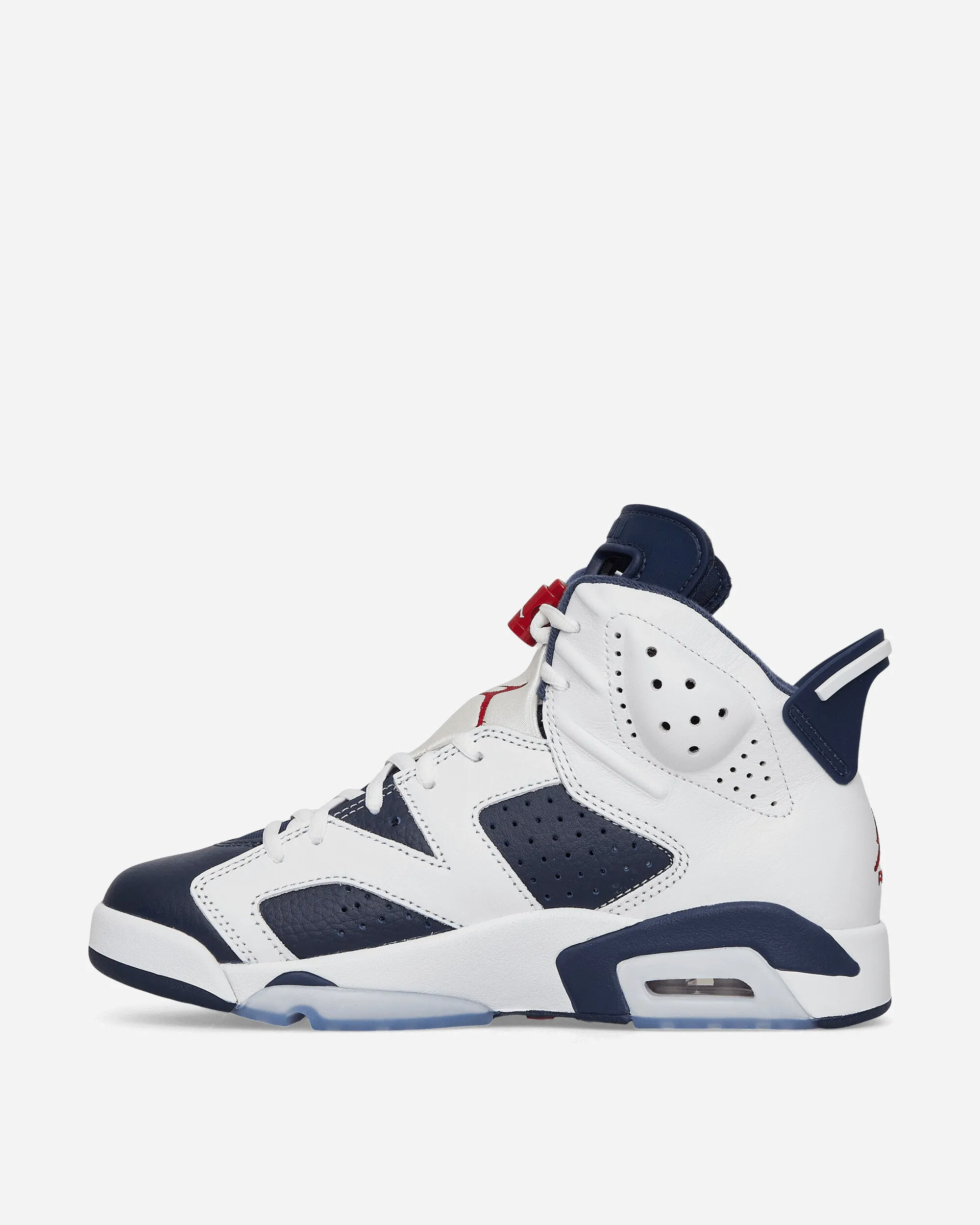 Air Jordan 6 Retro (GS) Sneakers Weiß / Mitternachtsblau