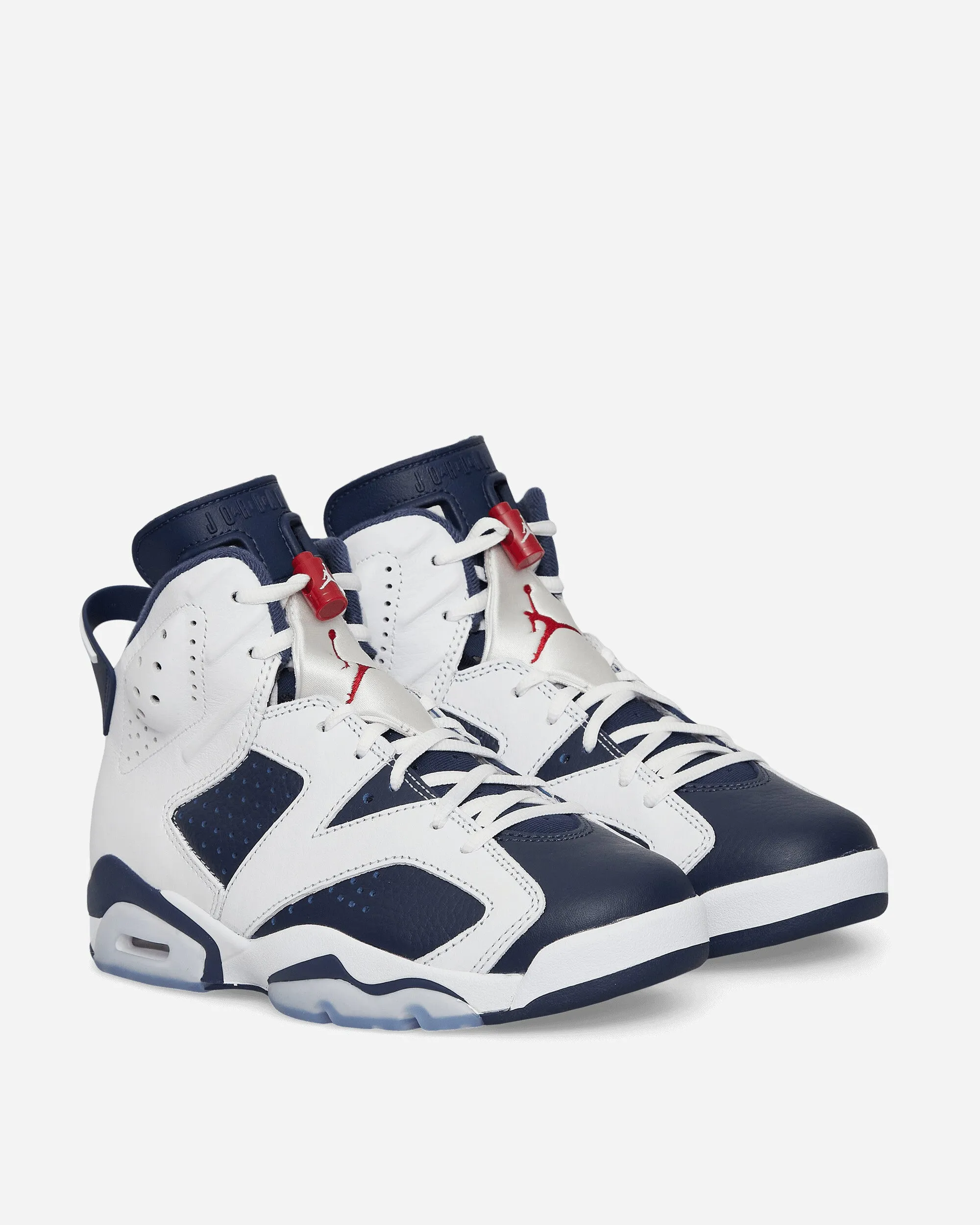 Air Jordan 6 Retro (GS) Sneakers Weiß / Mitternachtsblau
