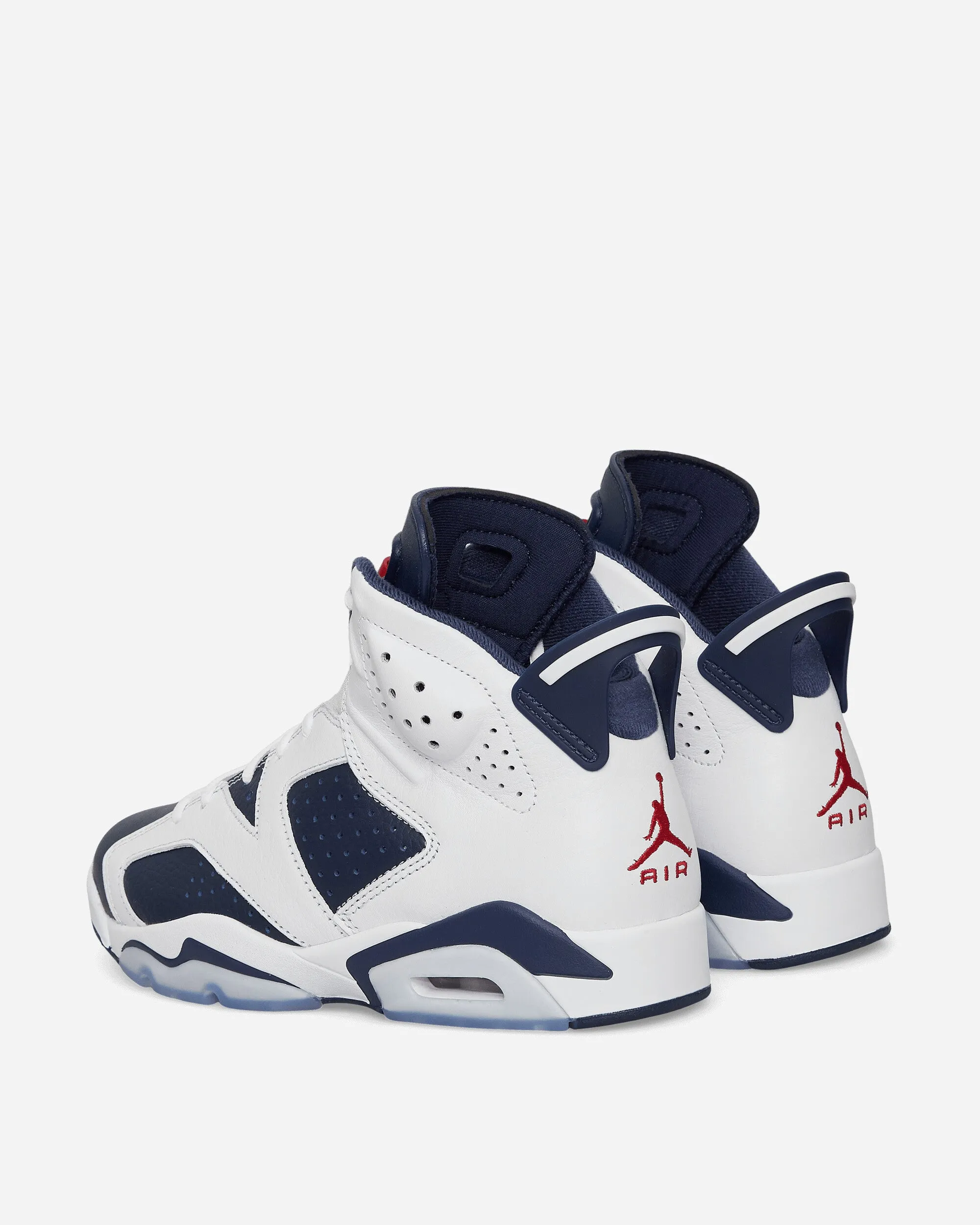 Air Jordan 6 Retro (GS) Sneakers Weiß / Mitternachtsblau