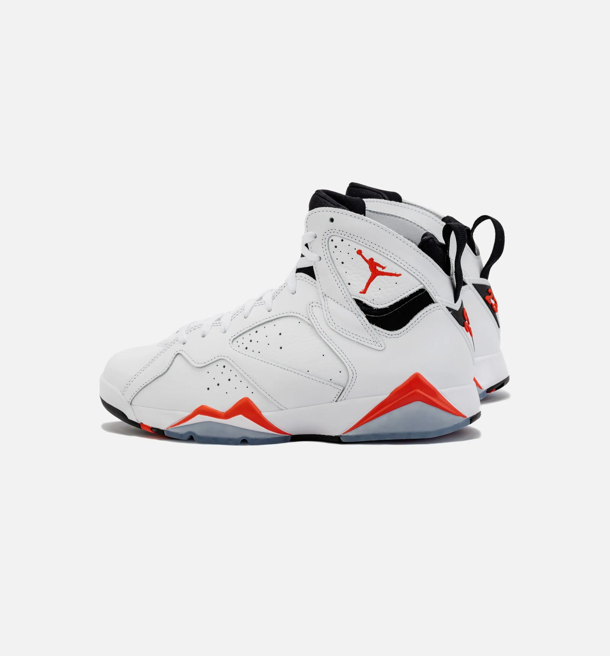 Air Jordan 7 Retro Weiß Infrarot Herren Lifestyle-Schuh - Weiß/Karmesinrot