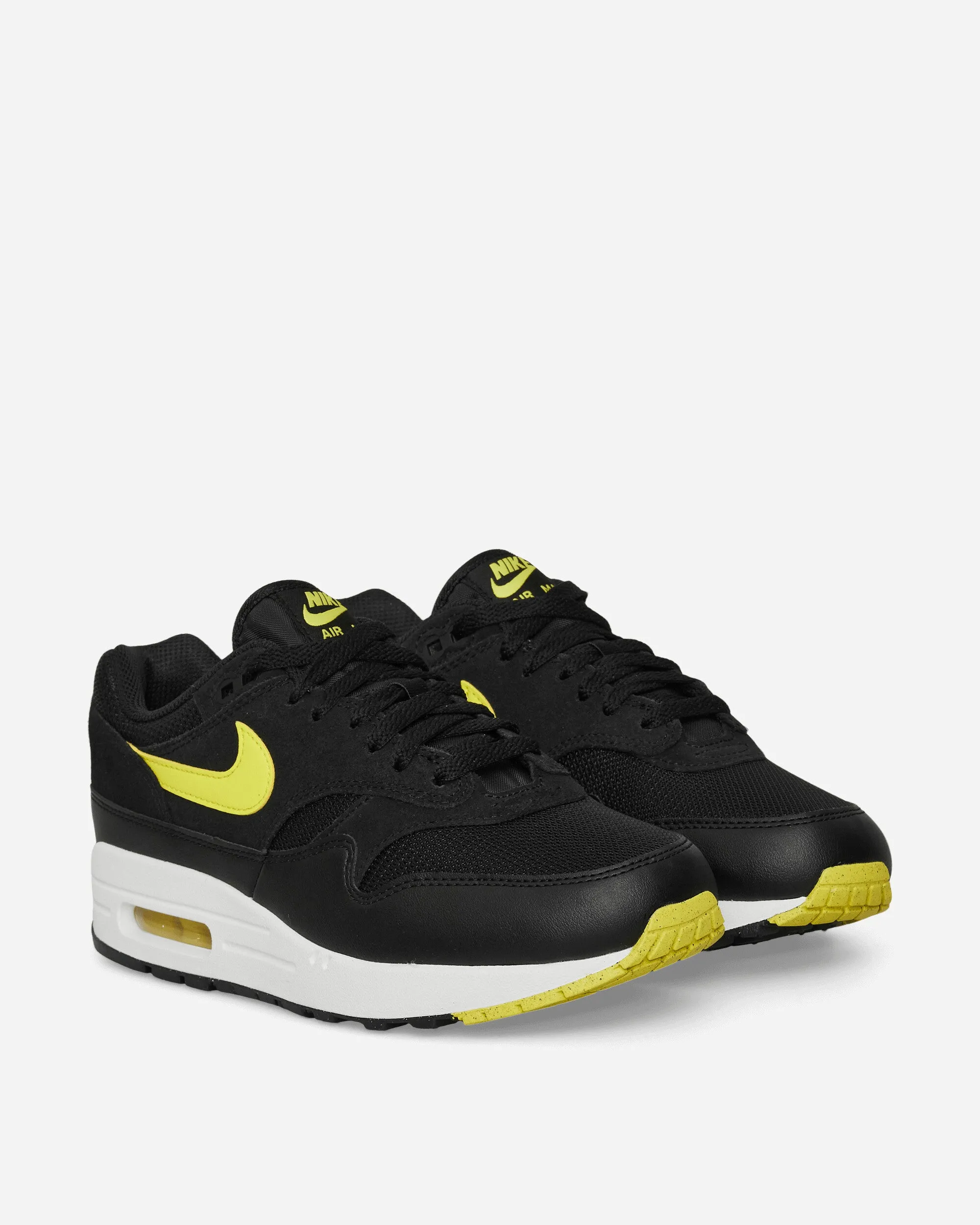 Air Max 1 Essential Sneakers Schwarz / Opti Gelb