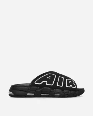 Air More Uptempo Slides Schwarz