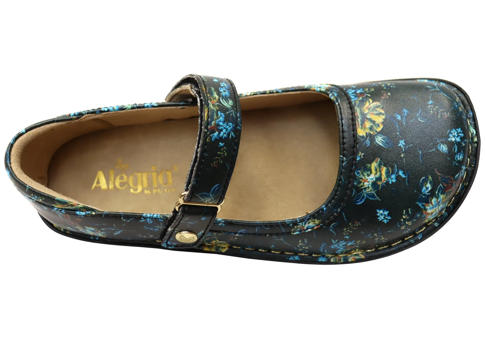 Alegria Belle Damen Bequeme Leder Mary Jane Schuhe Alegria Schuhe