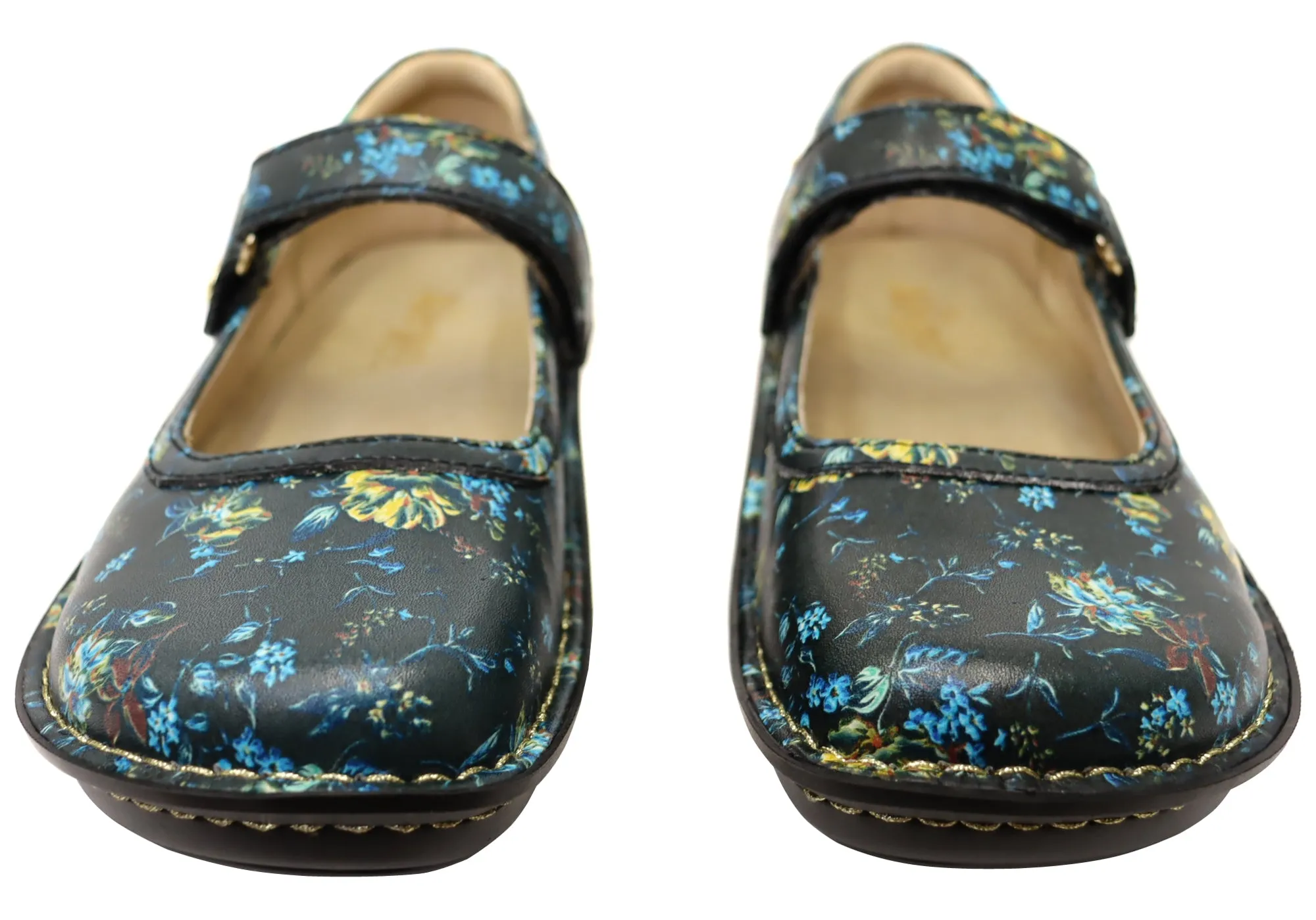 Alegria Belle Damen Bequeme Leder Mary Jane Schuhe Alegria Schuhe
