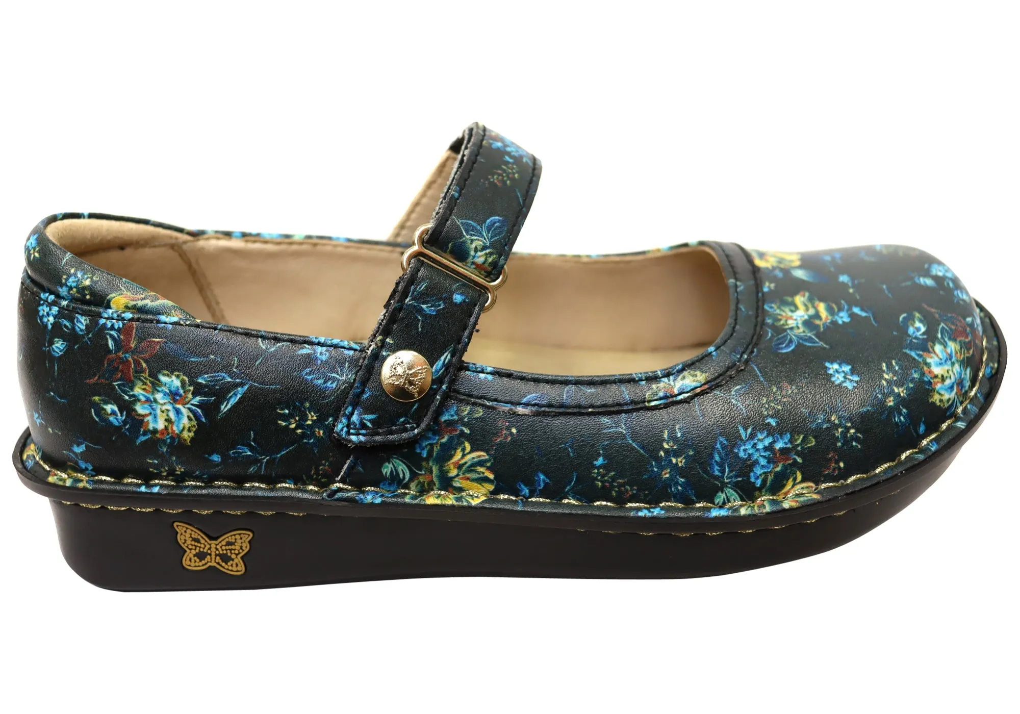 Alegria Belle Damen Bequeme Leder Mary Jane Schuhe Alegria Schuhe
