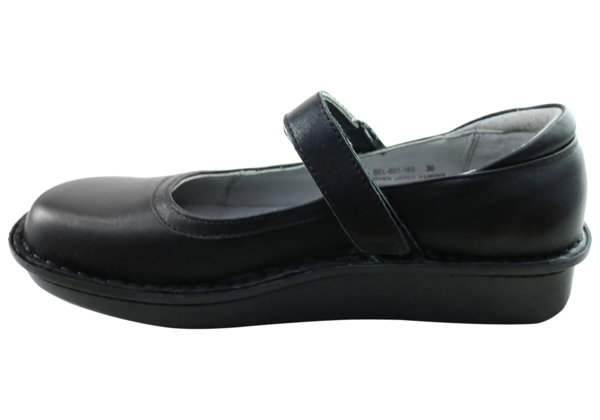 Alegria Belle Damen Bequeme Leder Mary Jane Schuhe Alegria Schuhe